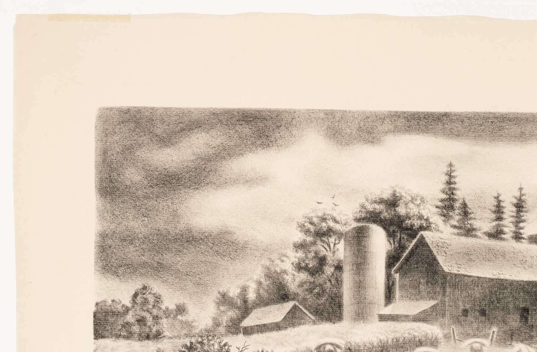 EDWARD ROBERT FERGUSON (1914-2001) LITHOGRAPH