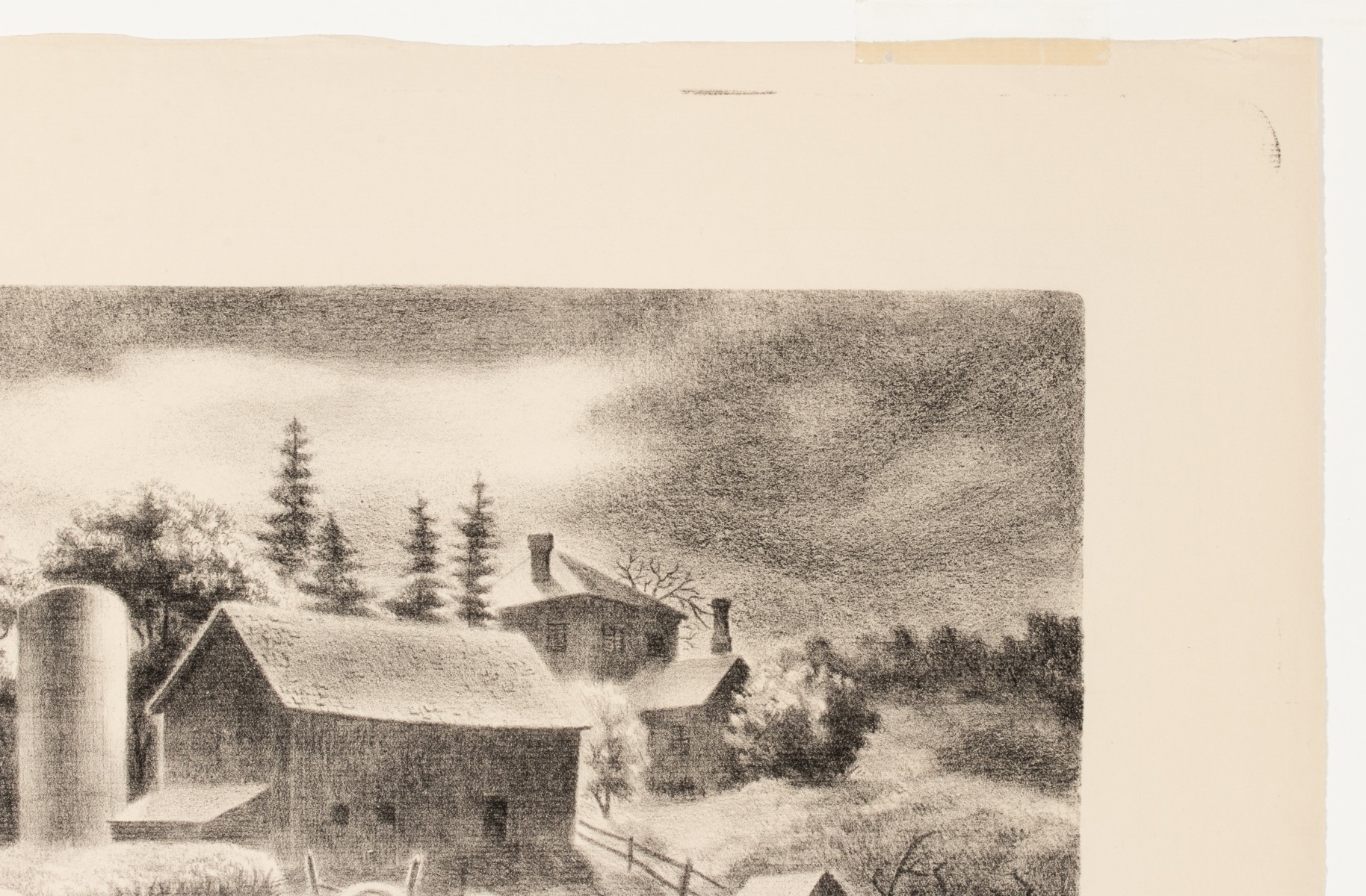 EDWARD ROBERT FERGUSON (1914-2001) LITHOGRAPH