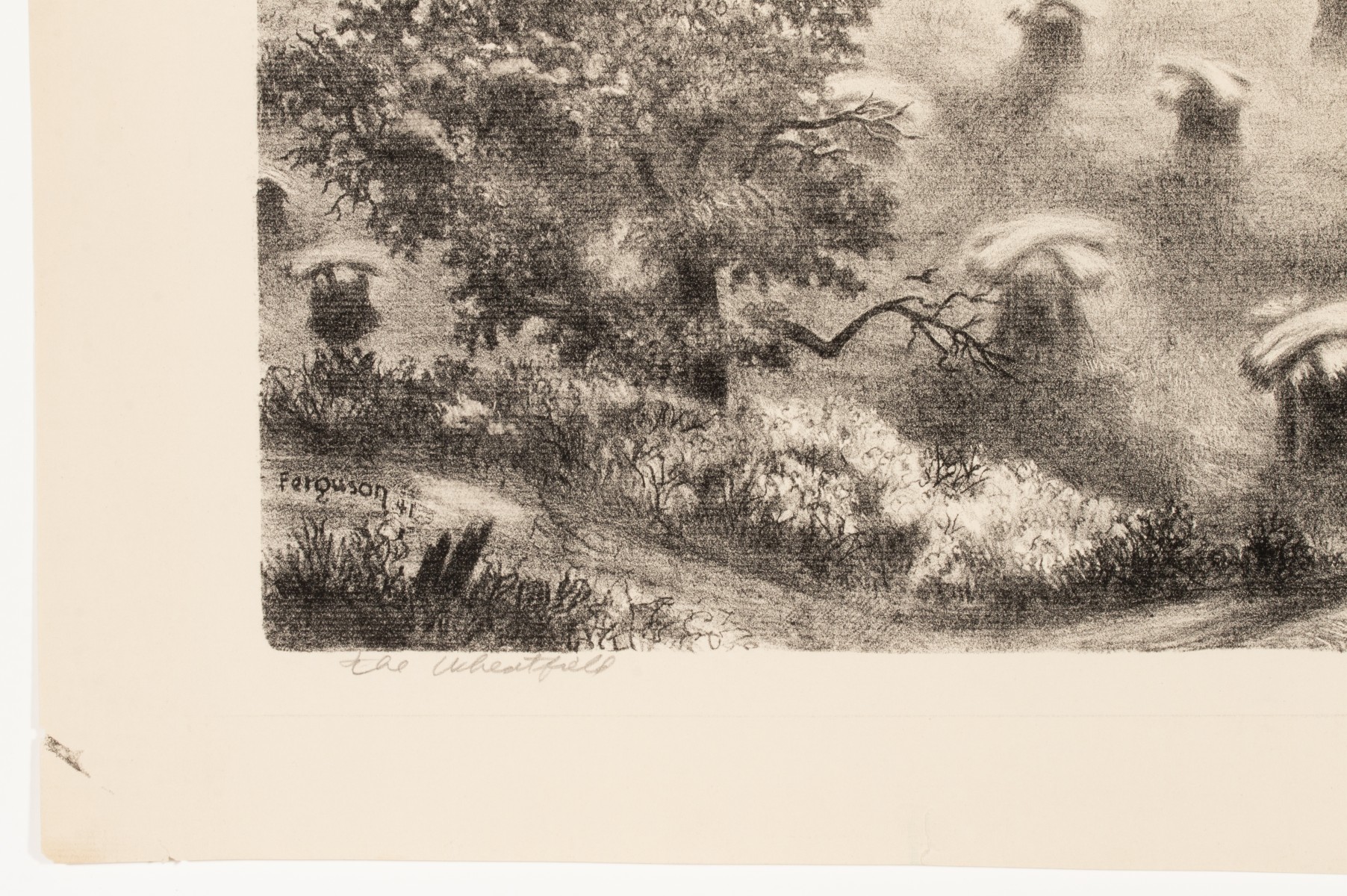 EDWARD ROBERT FERGUSON (1914-2001) LITHOGRAPH