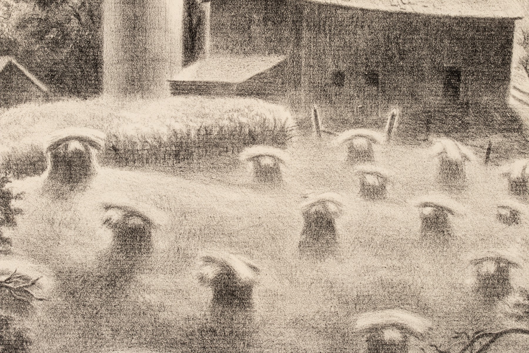 EDWARD ROBERT FERGUSON (1914-2001) LITHOGRAPH