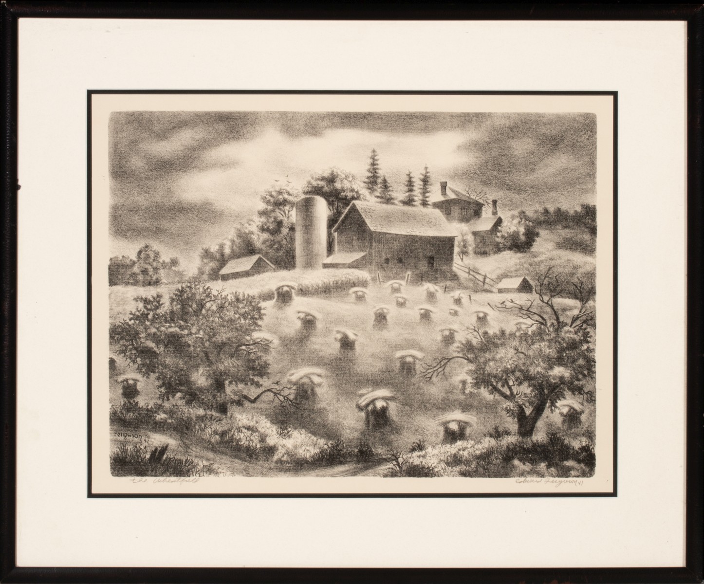 EDWARD ROBERT FERGUSON (1914-2001) LITHOGRAPH