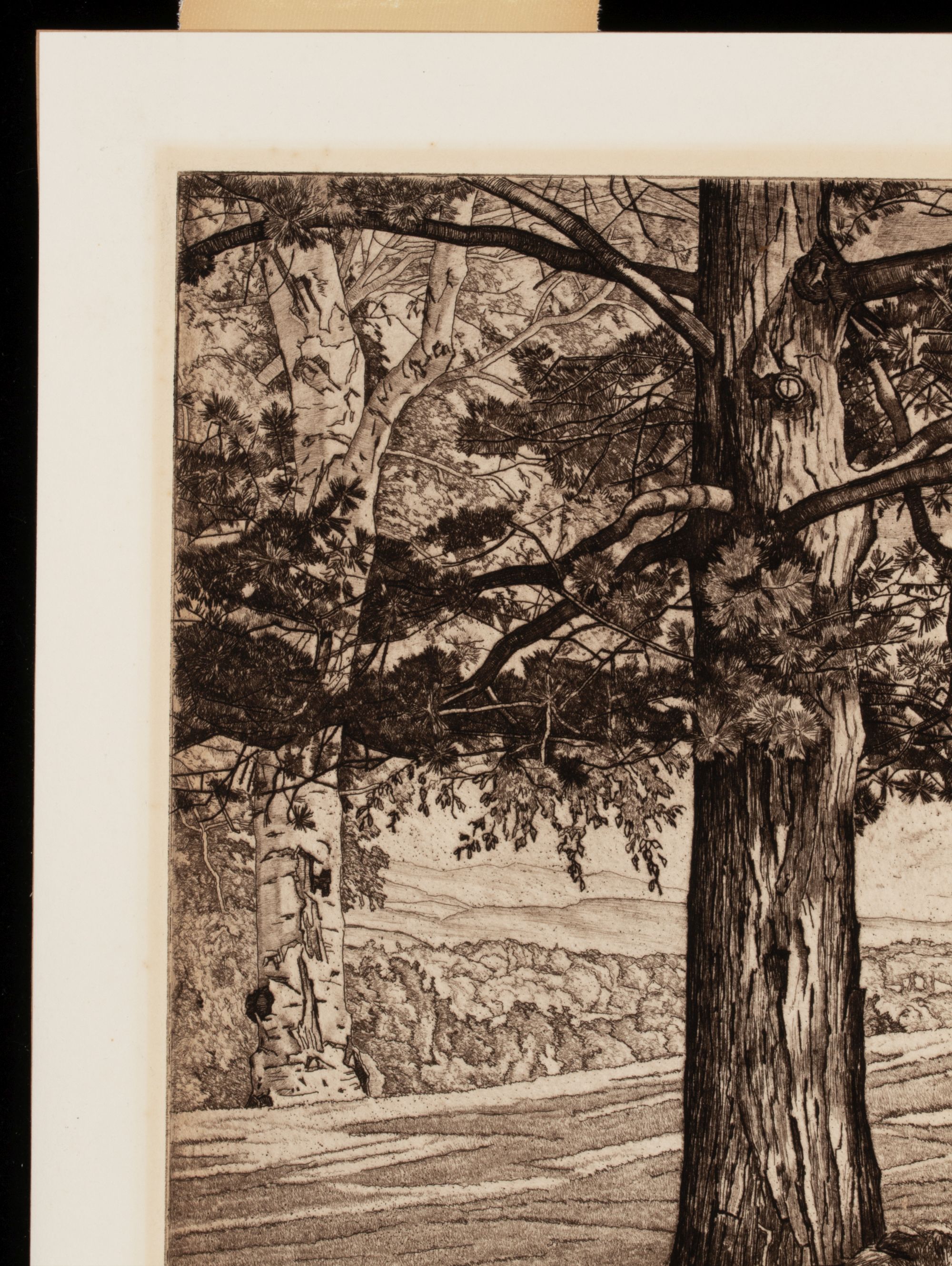 LUIGI LICIONI (1900-1988) PENCIL SIGNED ETCHINGS (2)