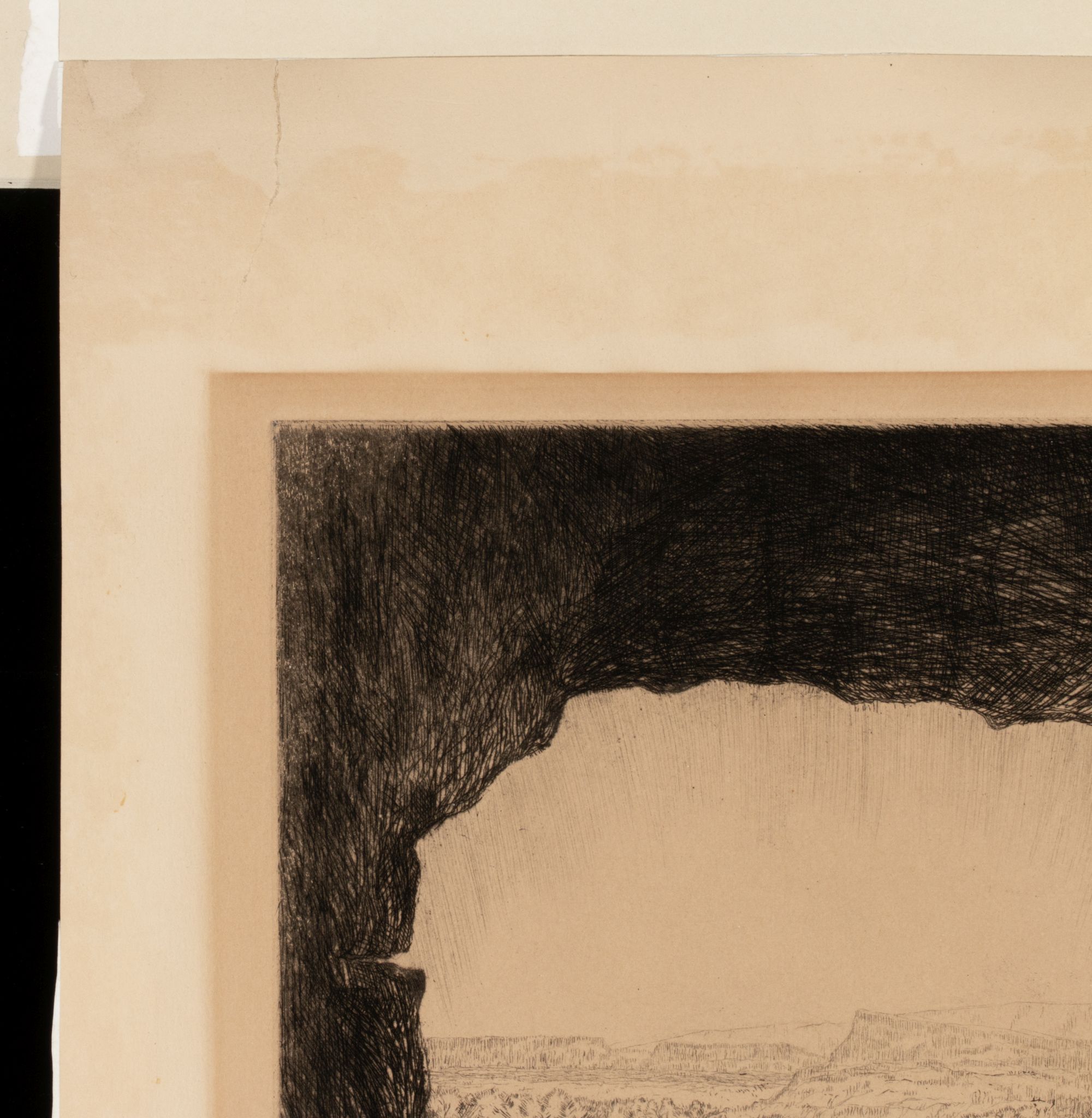 ALBERT GROLL (1866-1952) PENCIL SIGNED ETCHING