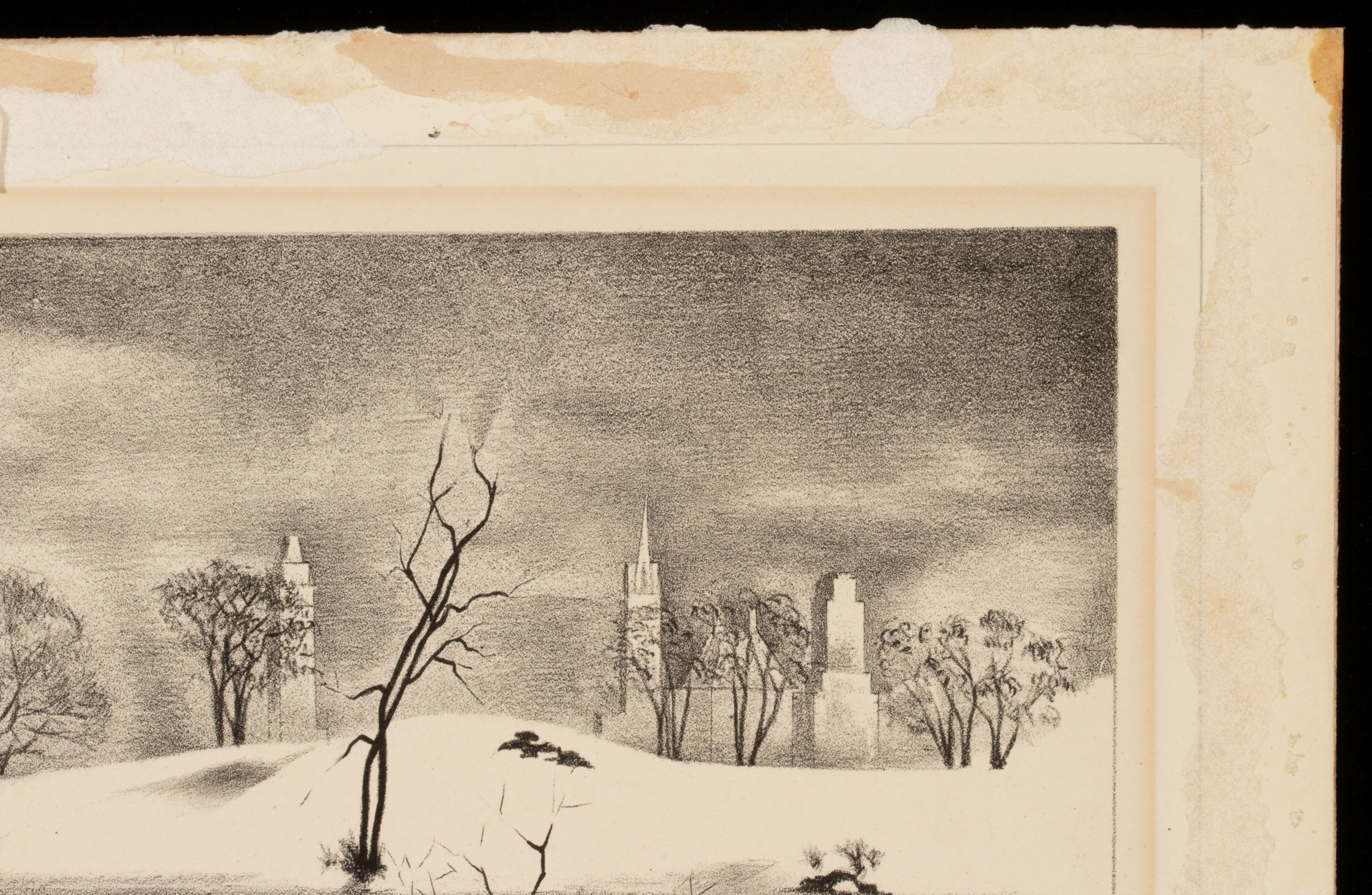 LOUIS LOZOWICK (1892-1973) PENCIL SIGNED LITHOGRAPH