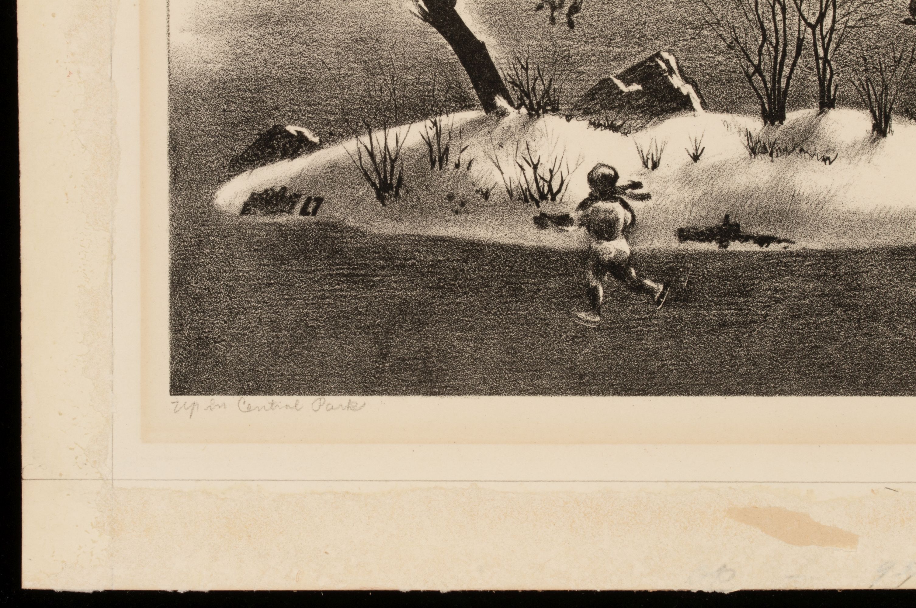 LOUIS LOZOWICK (1892-1973) PENCIL SIGNED LITHOGRAPH