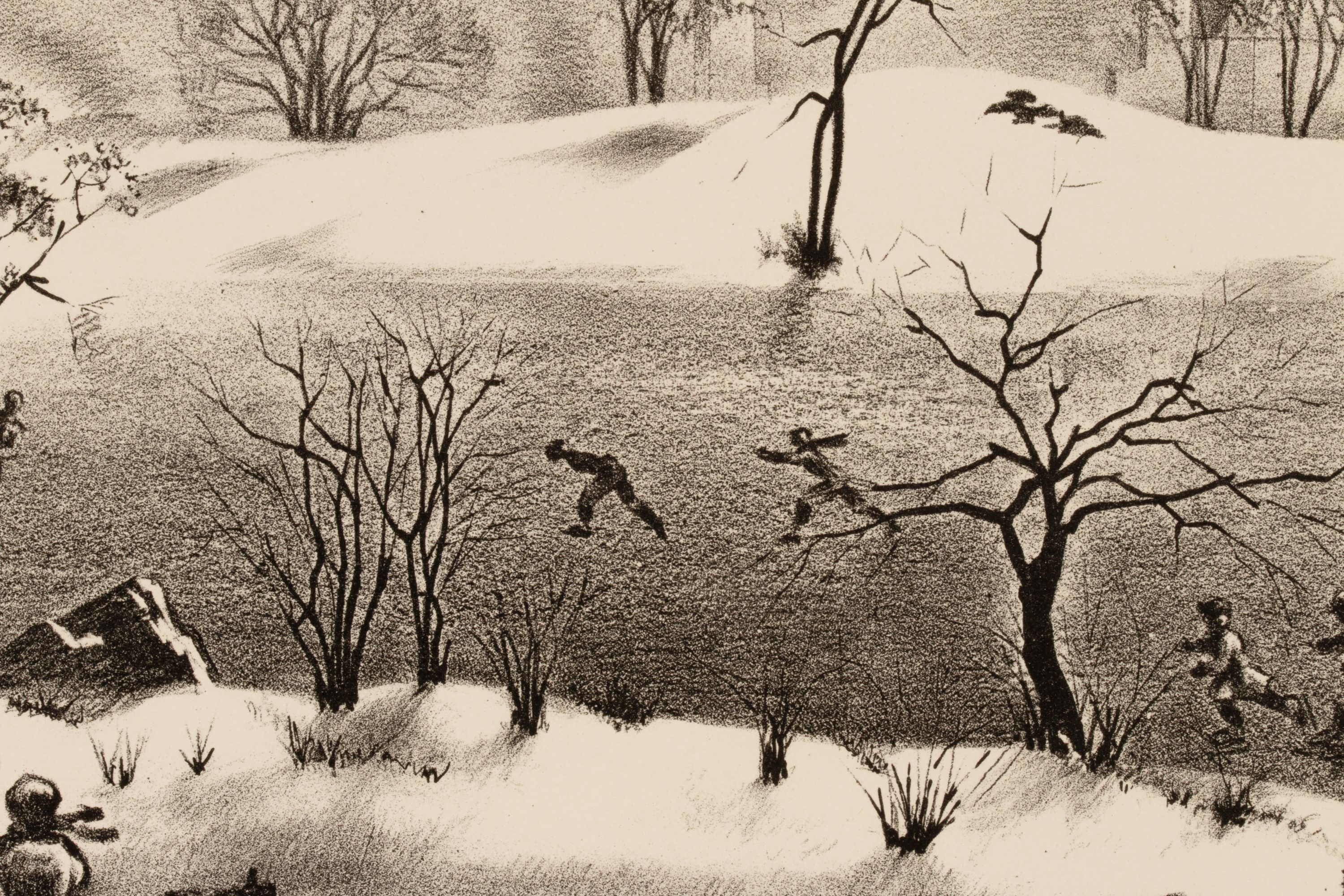 LOUIS LOZOWICK (1892-1973) PENCIL SIGNED LITHOGRAPH