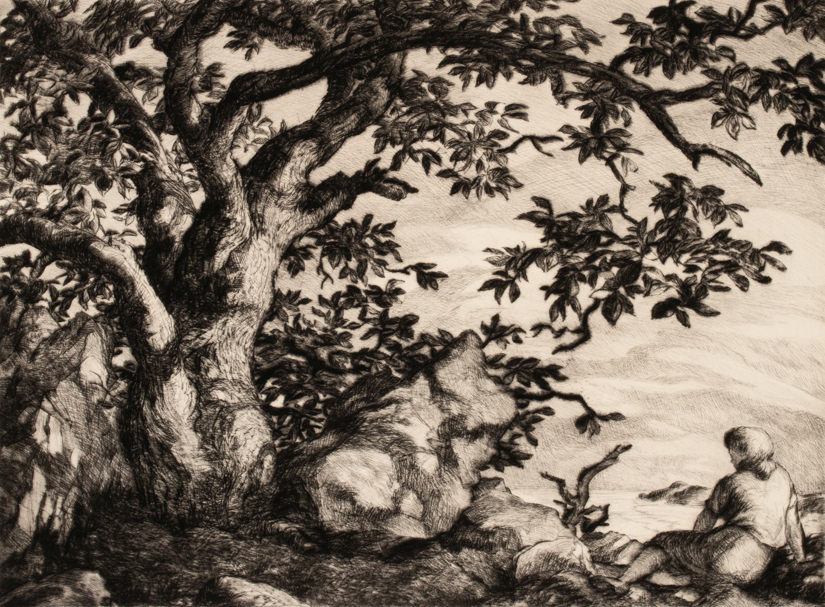 SAMUEL THAL (1903-1964) PENCIL SIGNED AAA LITHOGRAPH