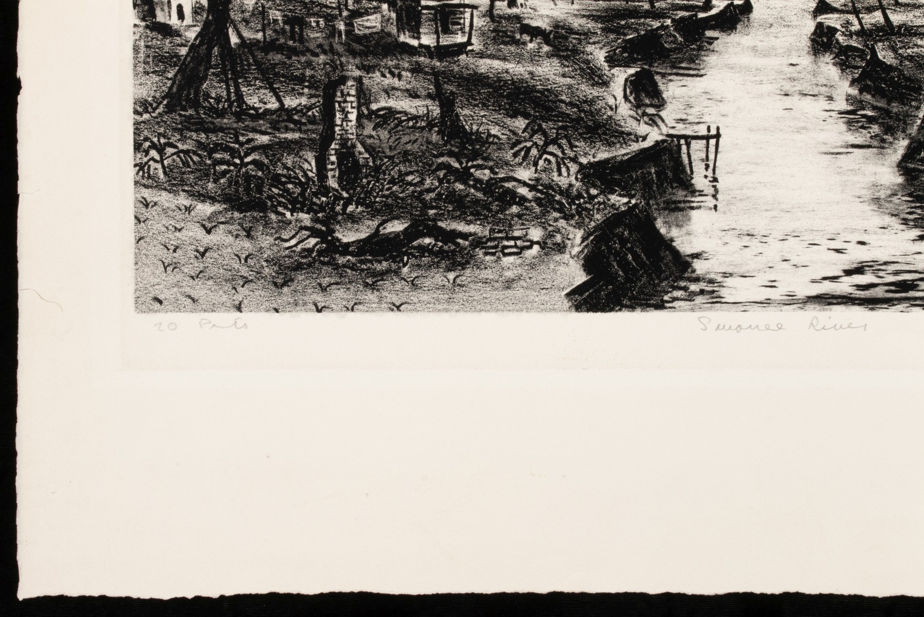 ARNOLD BLANCH (1896-1968) PENCIL SIGNED LITHOGRAPH