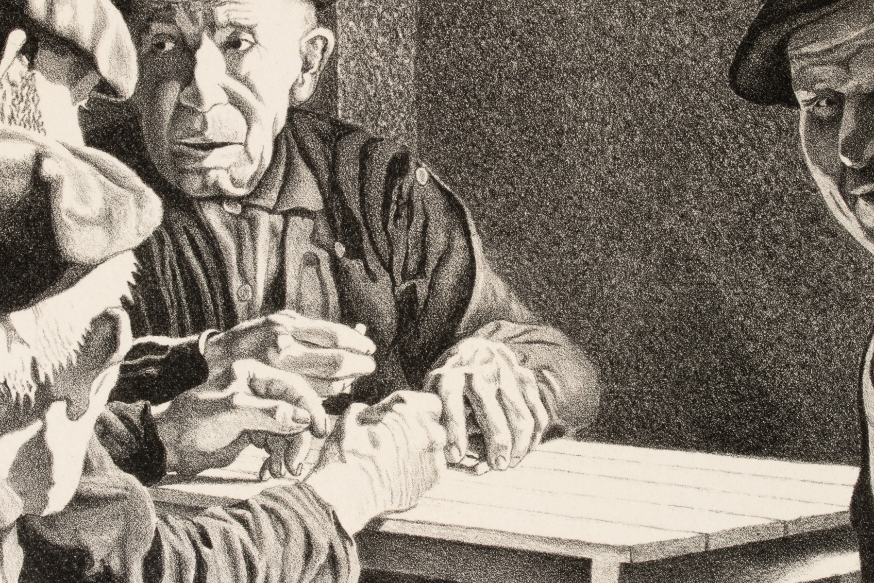 WILLIAM McKIM (1916-1995) PENCIL SIGNED LITHOGRAPH