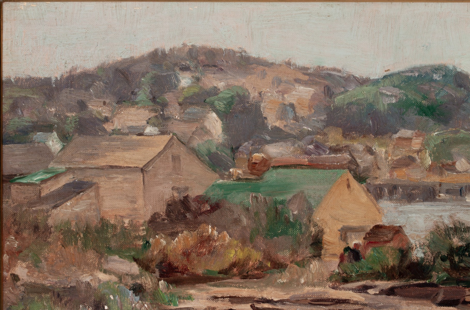 IVAN SUMMERS (1889-1964) OIL ON ARTIST'S BOARD, MAINE