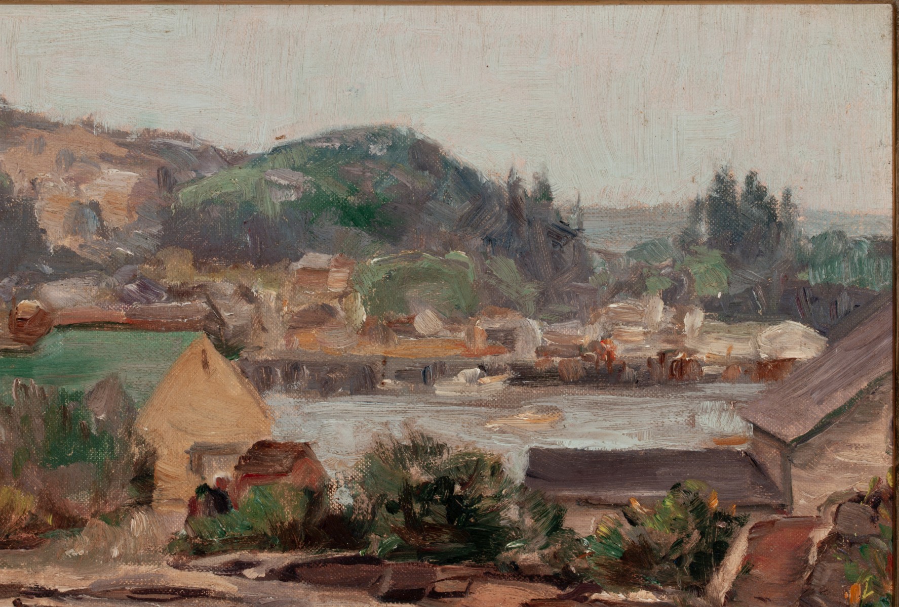 IVAN SUMMERS (1889-1964) OIL ON ARTIST'S BOARD, MAINE