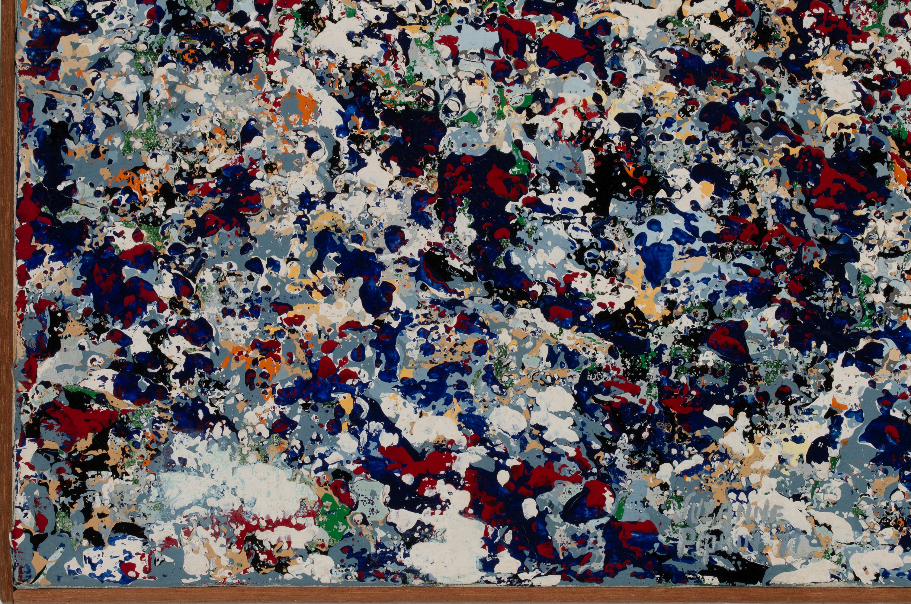 SUZANNE PIPKIN (B. 1938) LAYERED ACRYLIC ON CANVAS