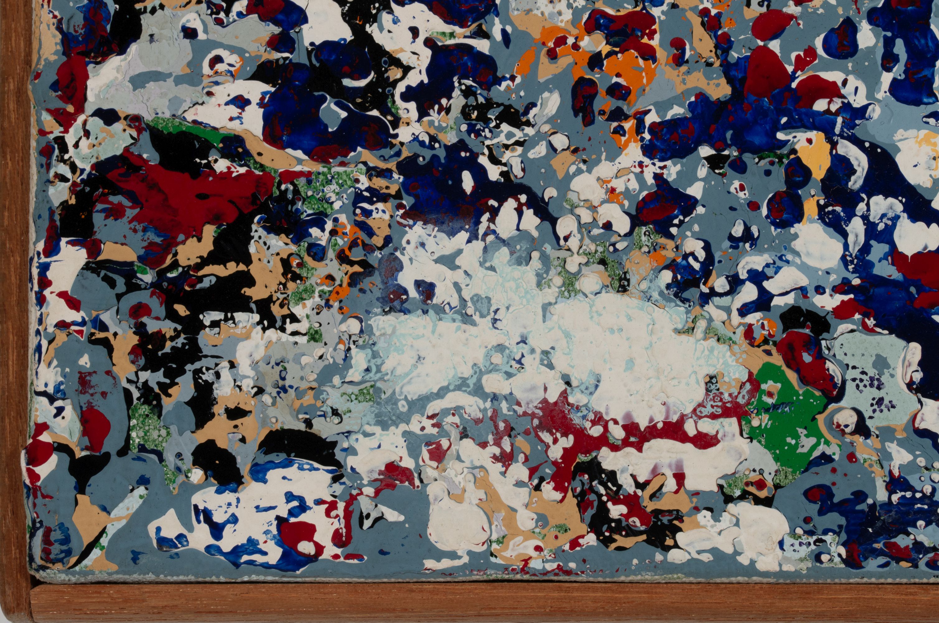 SUZANNE PIPKIN (B. 1938) LAYERED ACRYLIC ON CANVAS