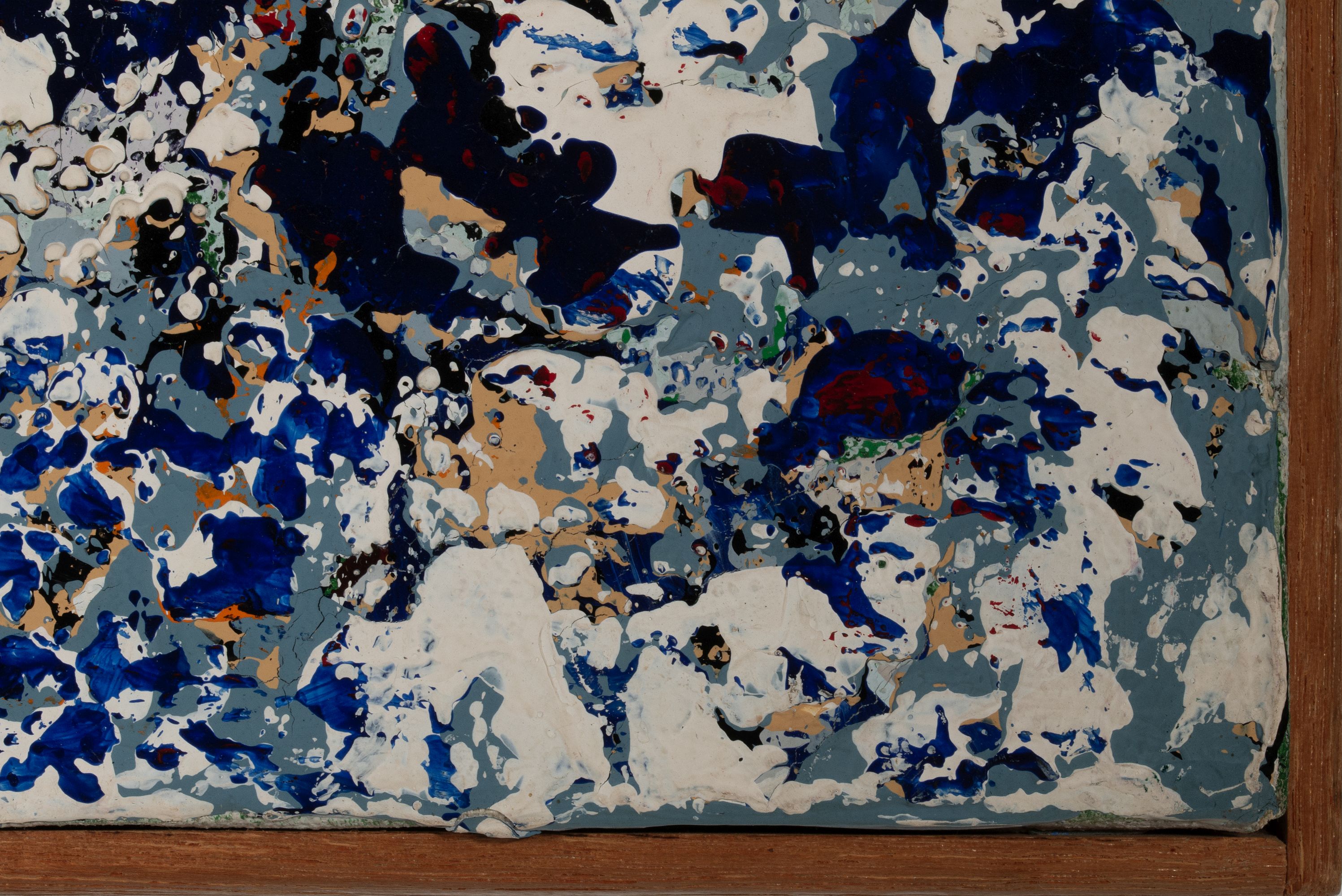 SUZANNE PIPKIN (B. 1938) LAYERED ACRYLIC ON CANVAS