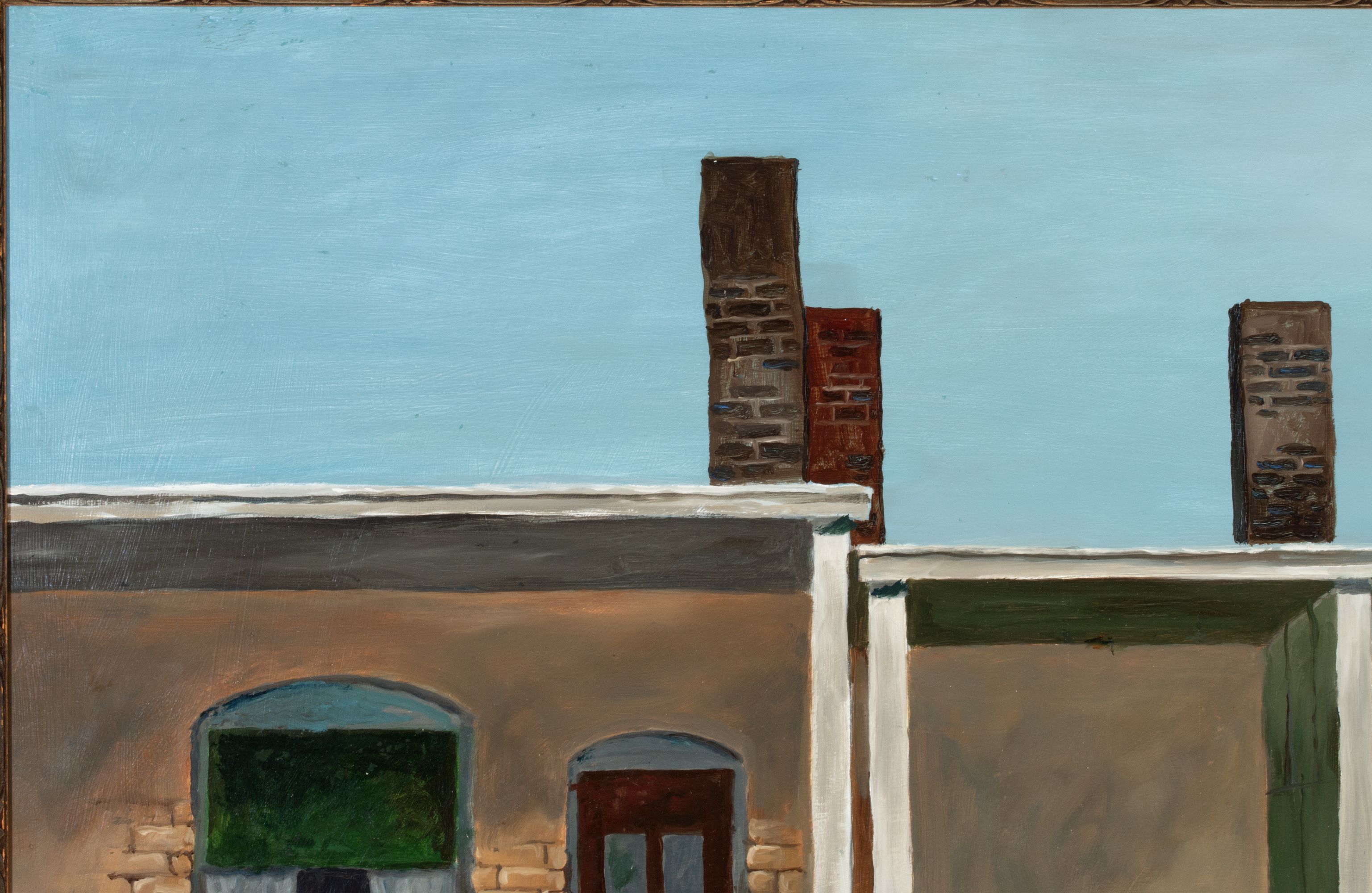 J. HAROLD NOECKER (1912-2002) EXHIBITED OIL ON BOARD