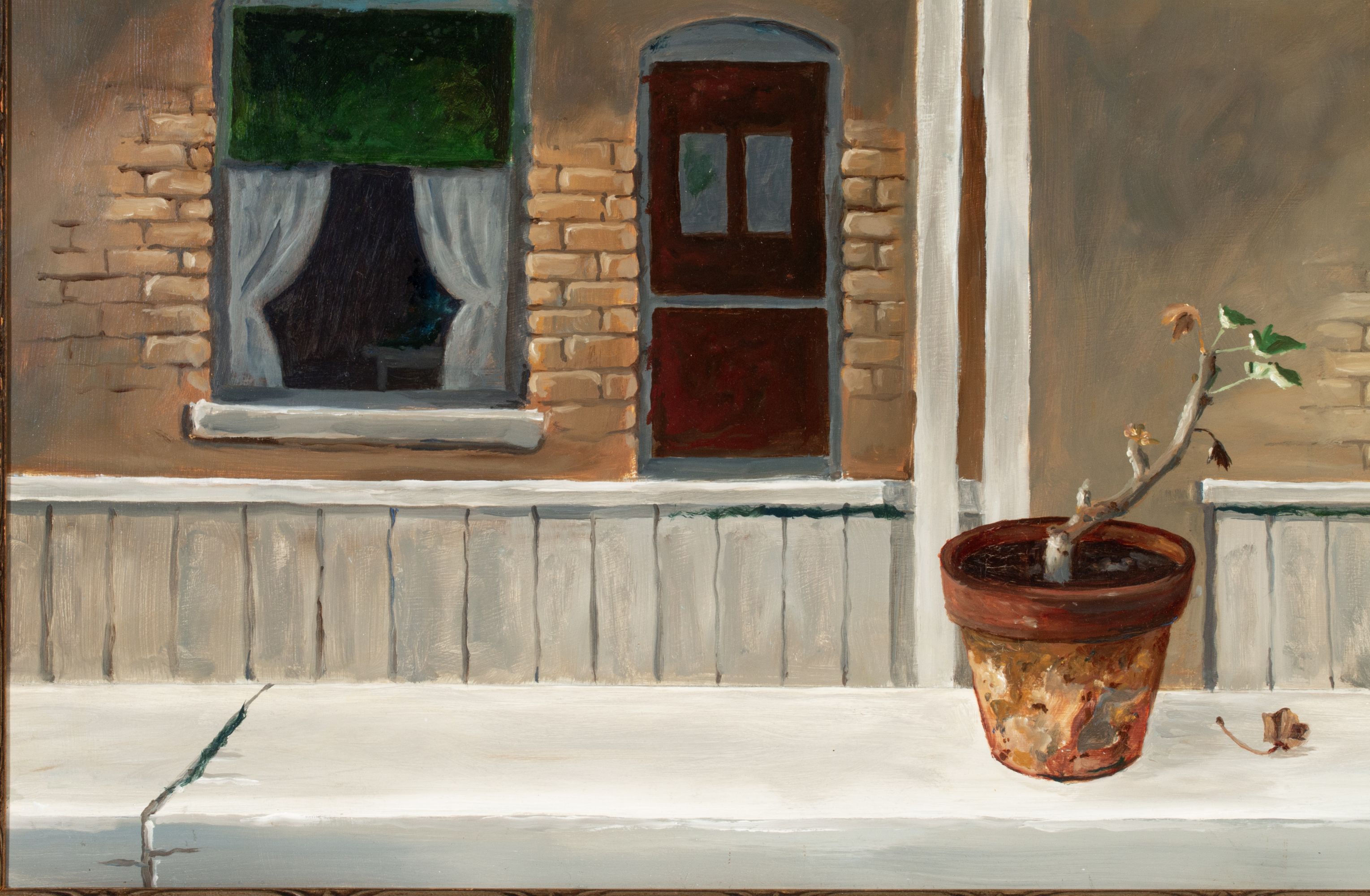 J. HAROLD NOECKER (1912-2002) EXHIBITED OIL ON BOARD