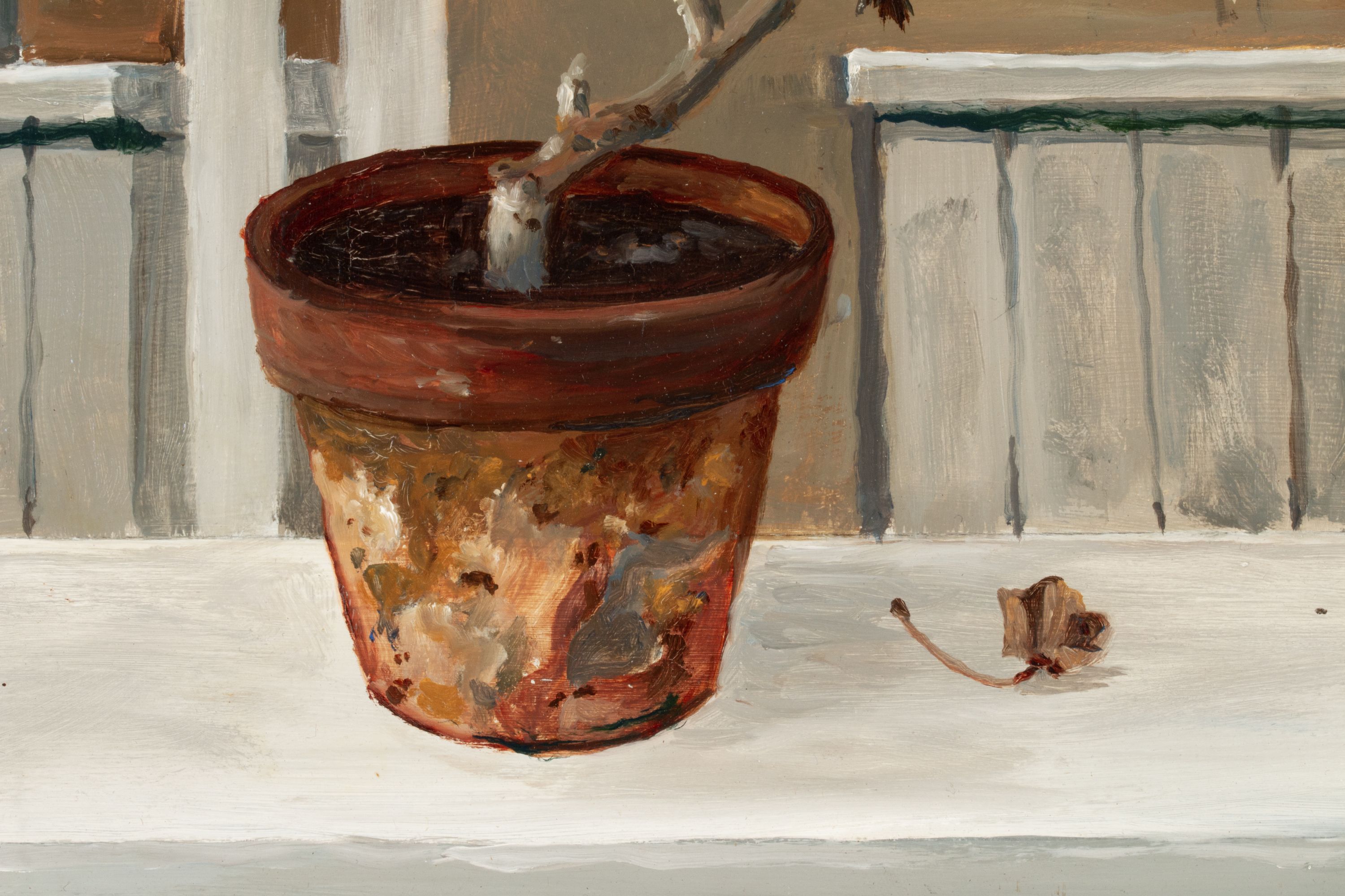 J. HAROLD NOECKER (1912-2002) EXHIBITED OIL ON BOARD