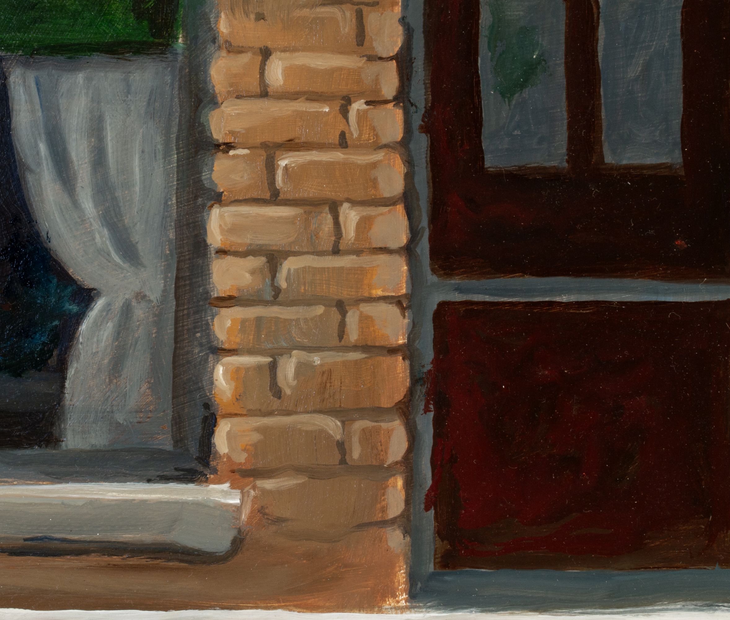 J. HAROLD NOECKER (1912-2002) EXHIBITED OIL ON BOARD