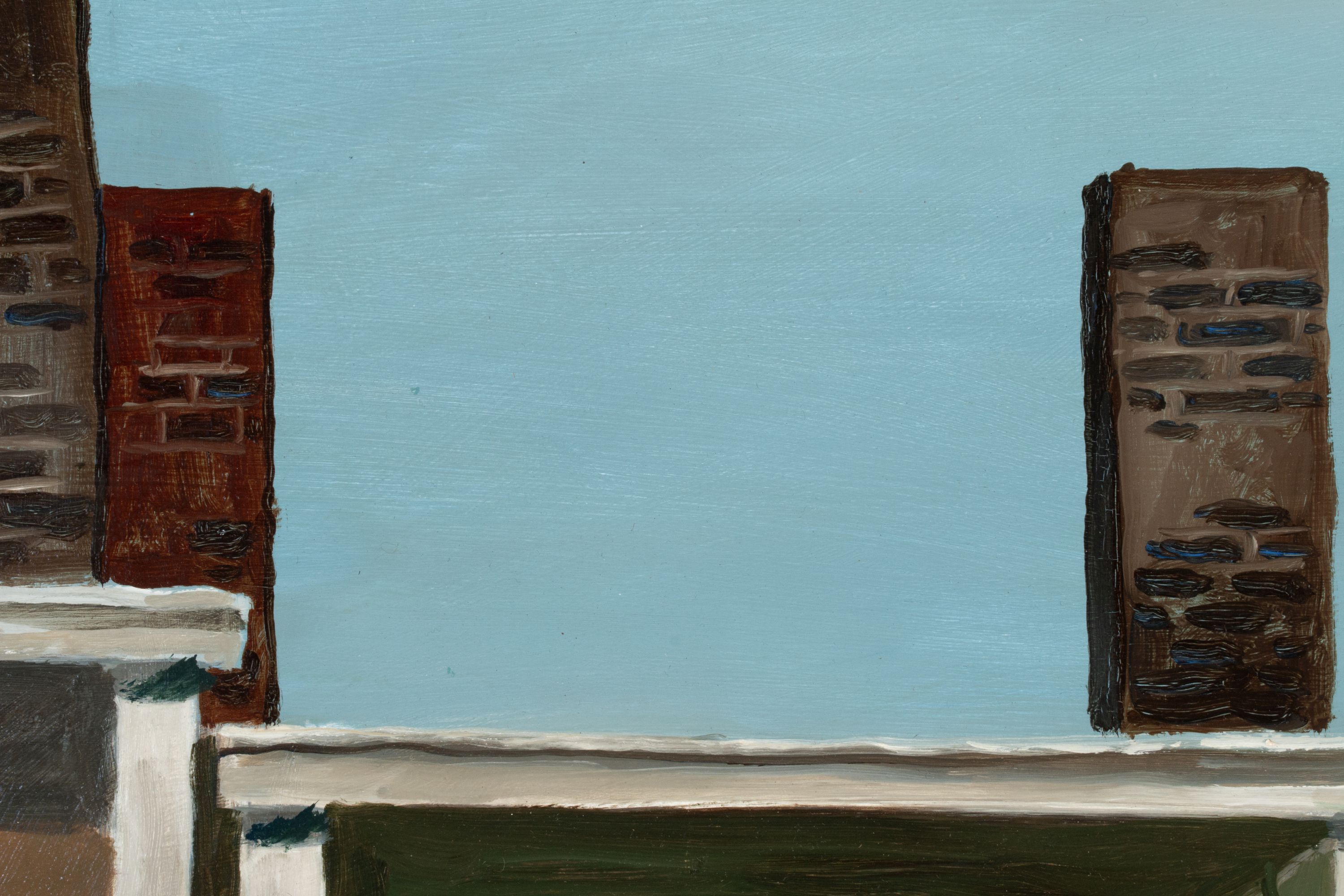 J. HAROLD NOECKER (1912-2002) EXHIBITED OIL ON BOARD