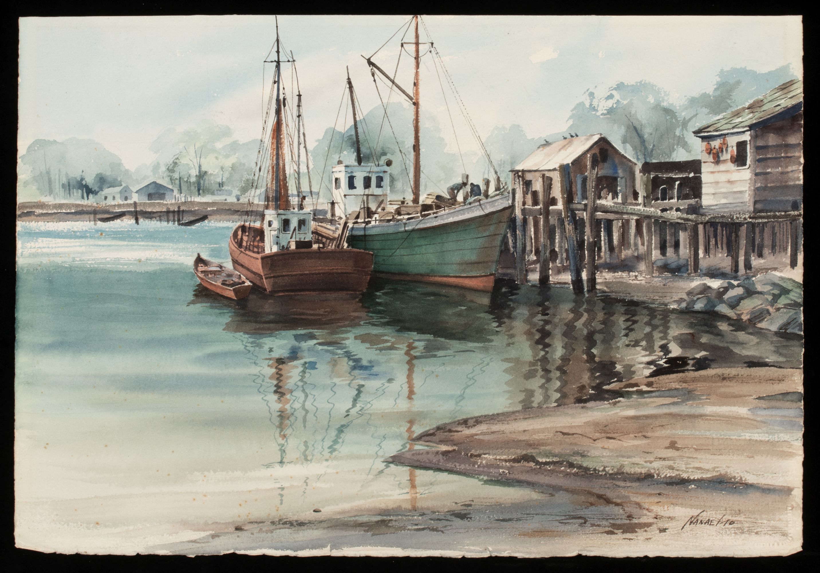 NANAE ITO (Born 1939) WATERCOLOR ON PAPER
