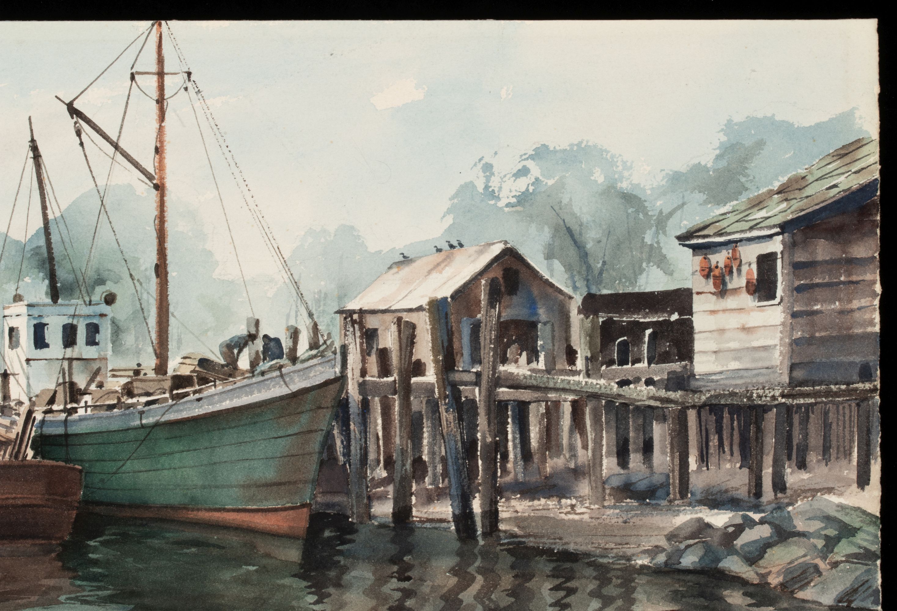 NANAE ITO (Born 1939) WATERCOLOR ON PAPER