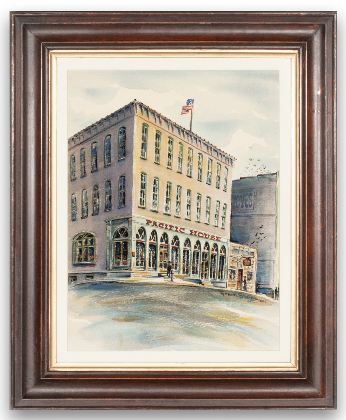 FRANK STEINMAN (1914-1986) WATERCOLOR