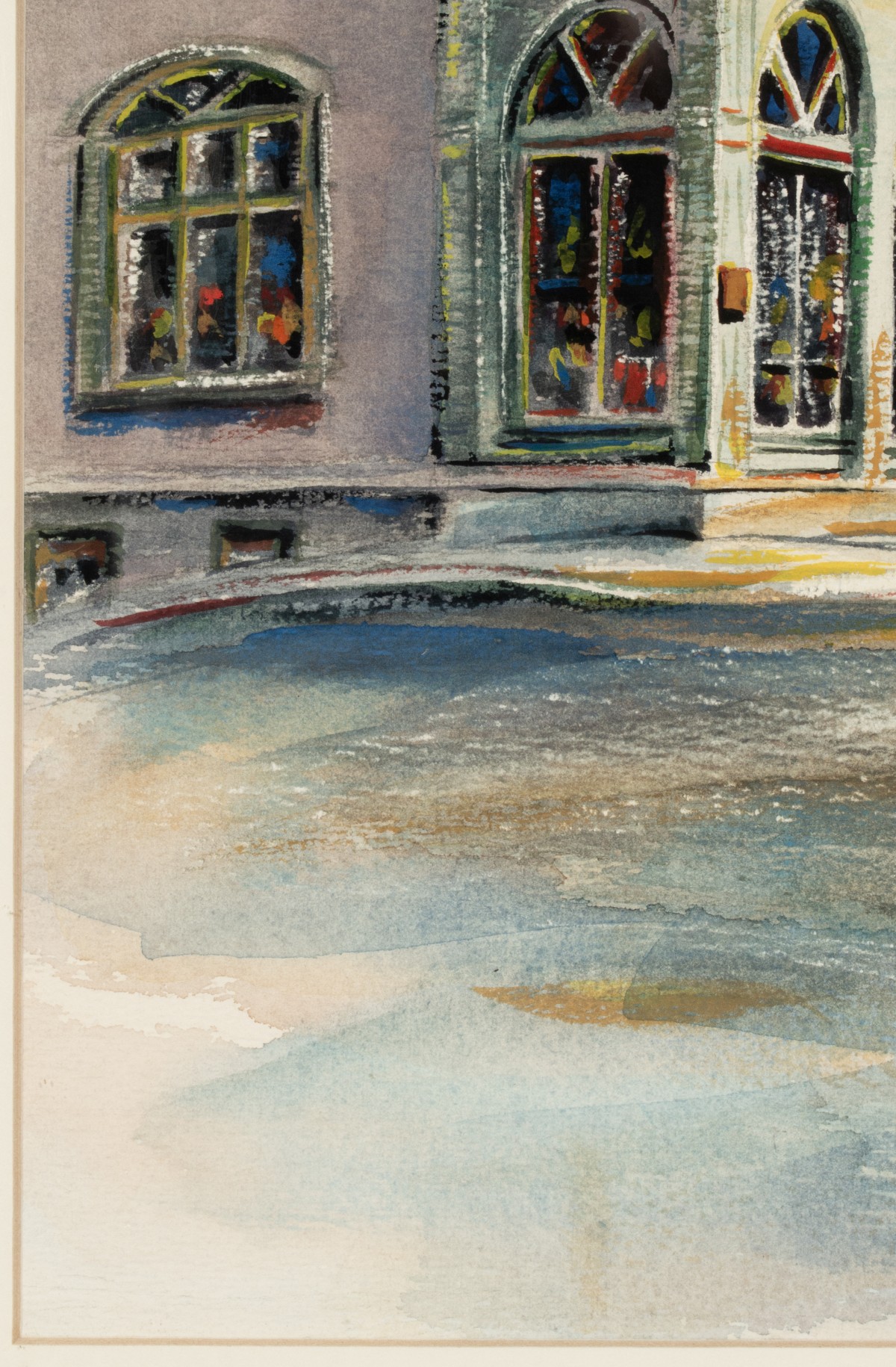FRANK STEINMAN (1914-1986) WATERCOLOR