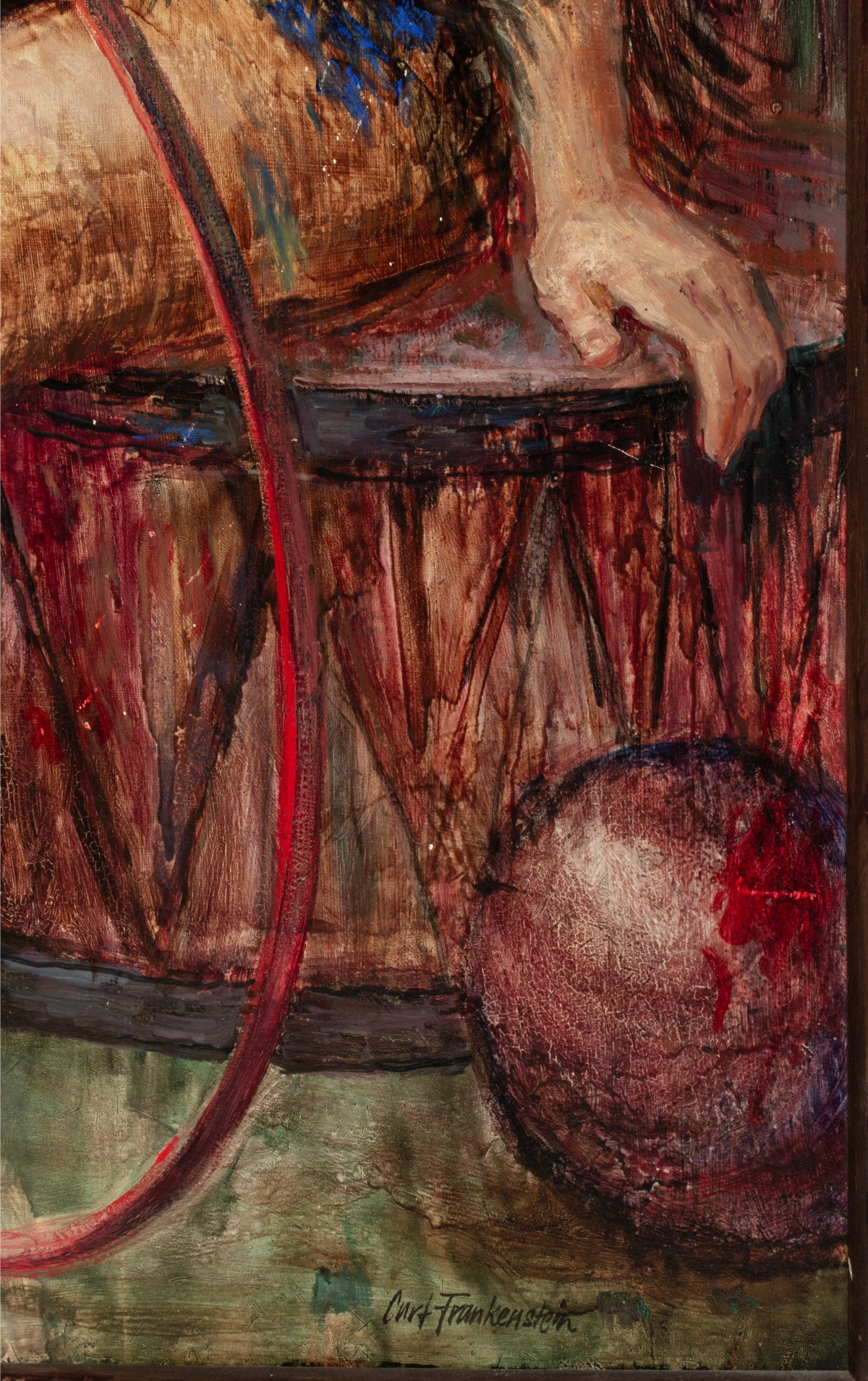 CURT FRANKENSTEIN (1920-2009) OIL ON MASONITE