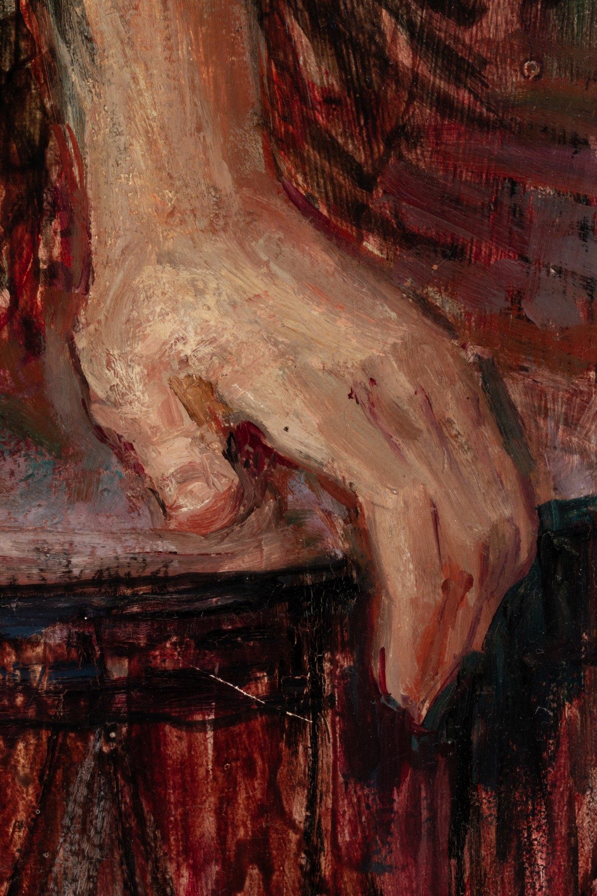 CURT FRANKENSTEIN (1920-2009) OIL ON MASONITE