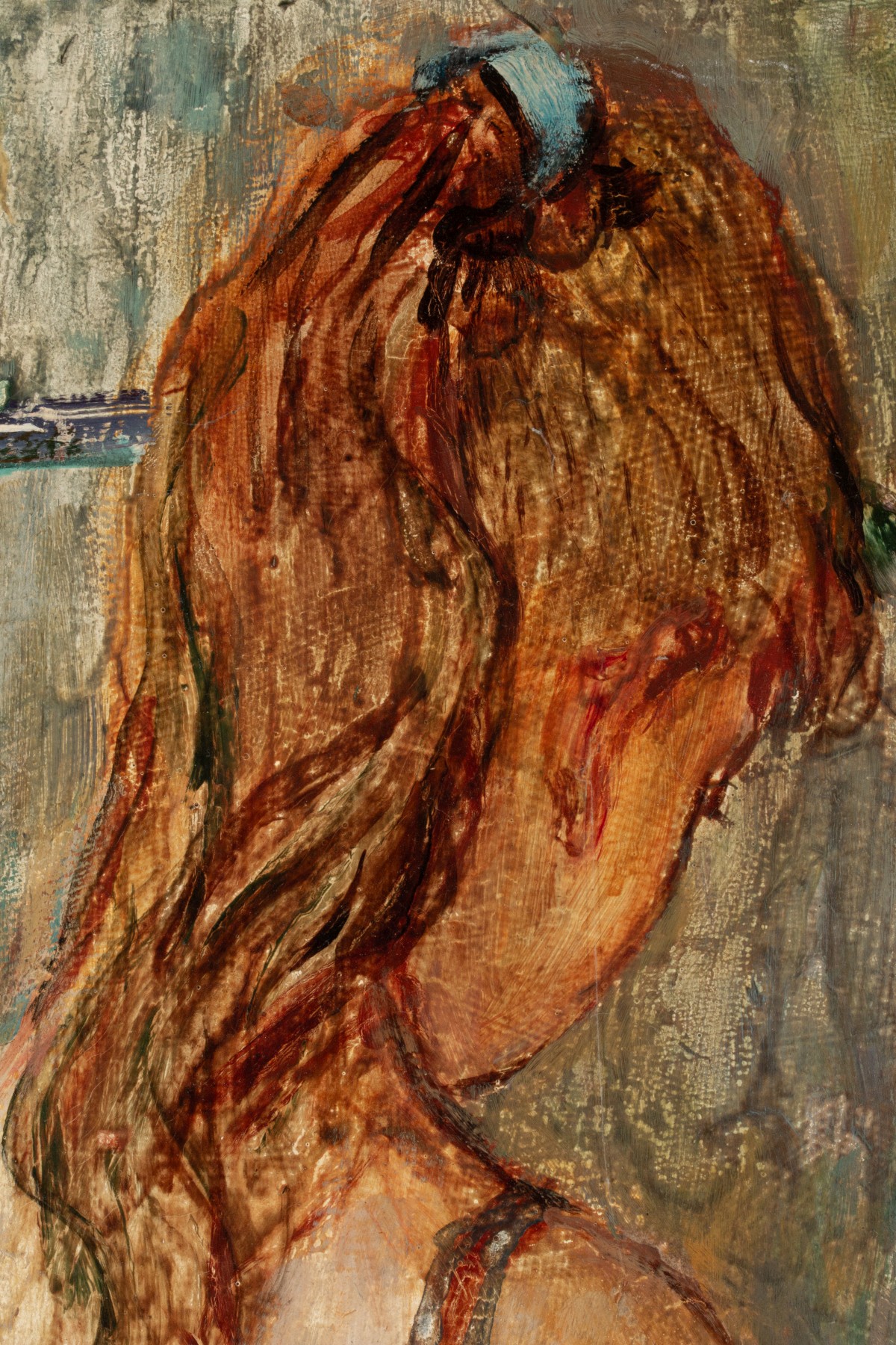 CURT FRANKENSTEIN (1920-2009) OIL ON MASONITE