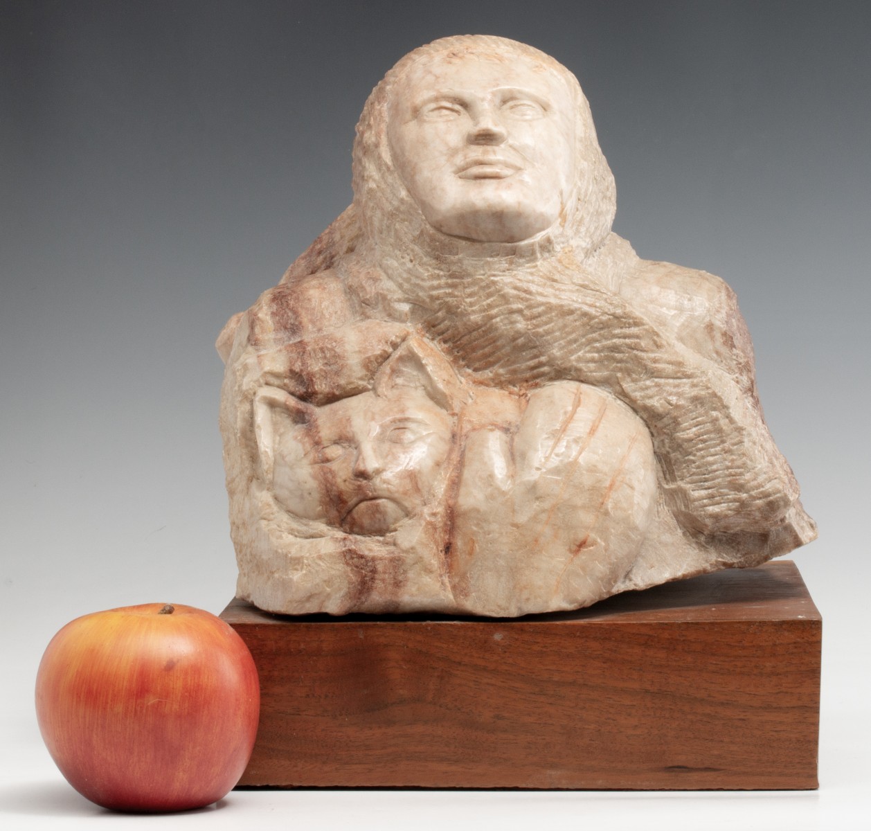 ADOLPH KLUGMAN ( 1924-2011) CARVED STONE SCULPTURE
