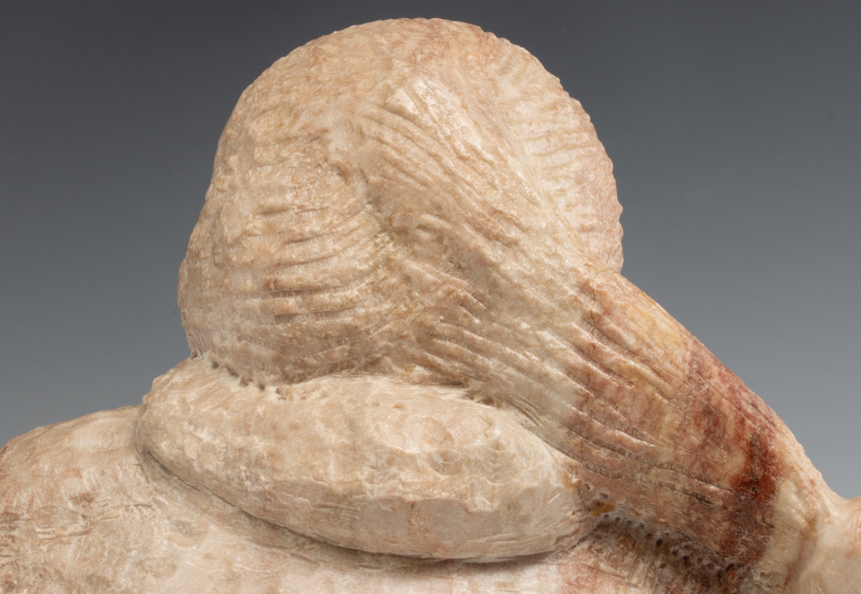 ADOLPH KLUGMAN ( 1924-2011) CARVED STONE SCULPTURE