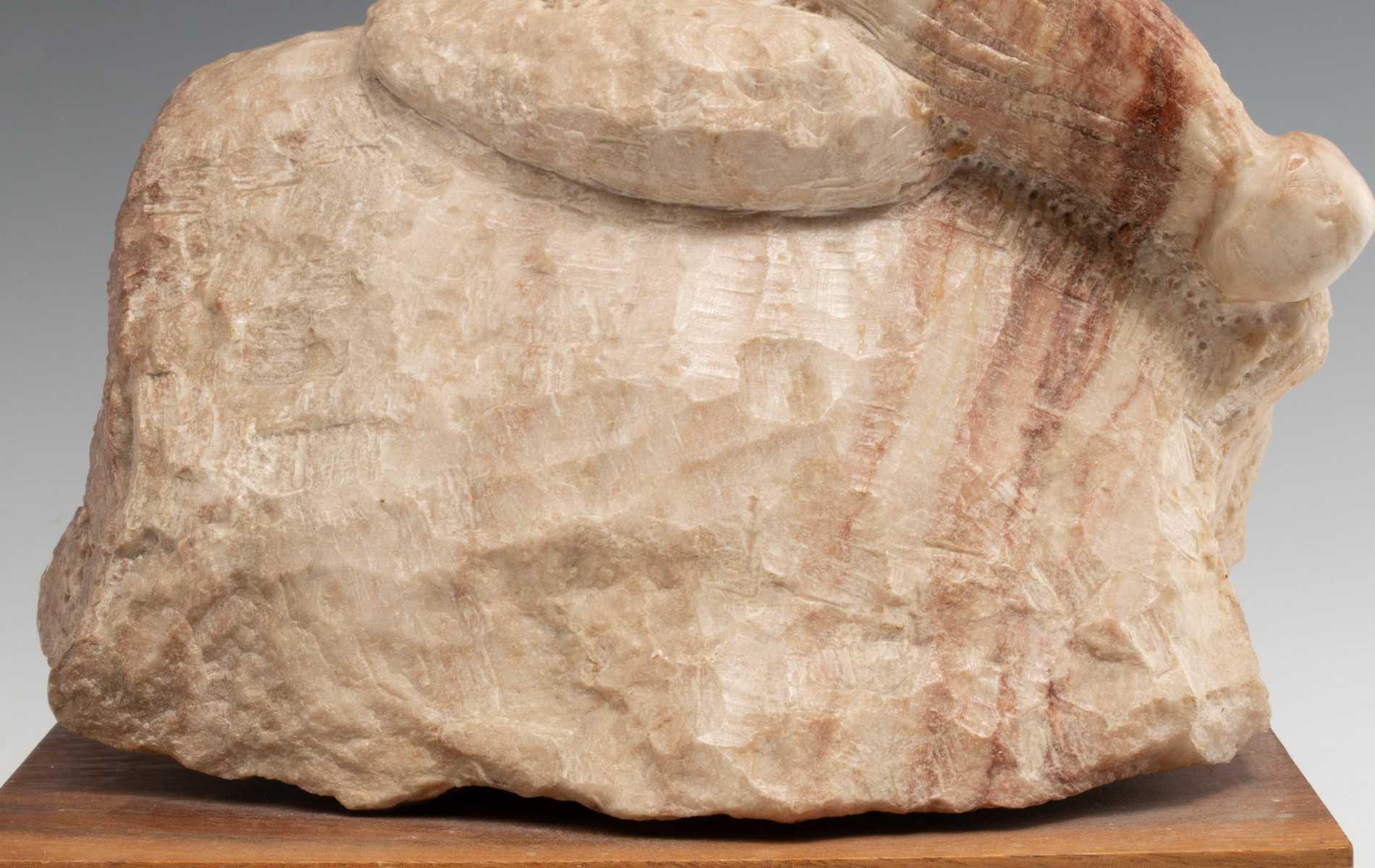 ADOLPH KLUGMAN ( 1924-2011) CARVED STONE SCULPTURE