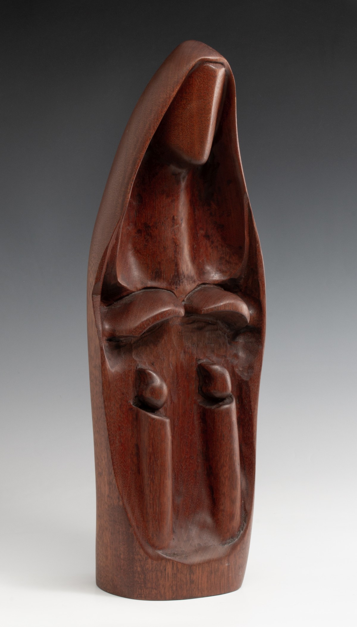ADOLPH KLUGMAN ( 1924-2011) CARVED WOOD SCULPTURE
