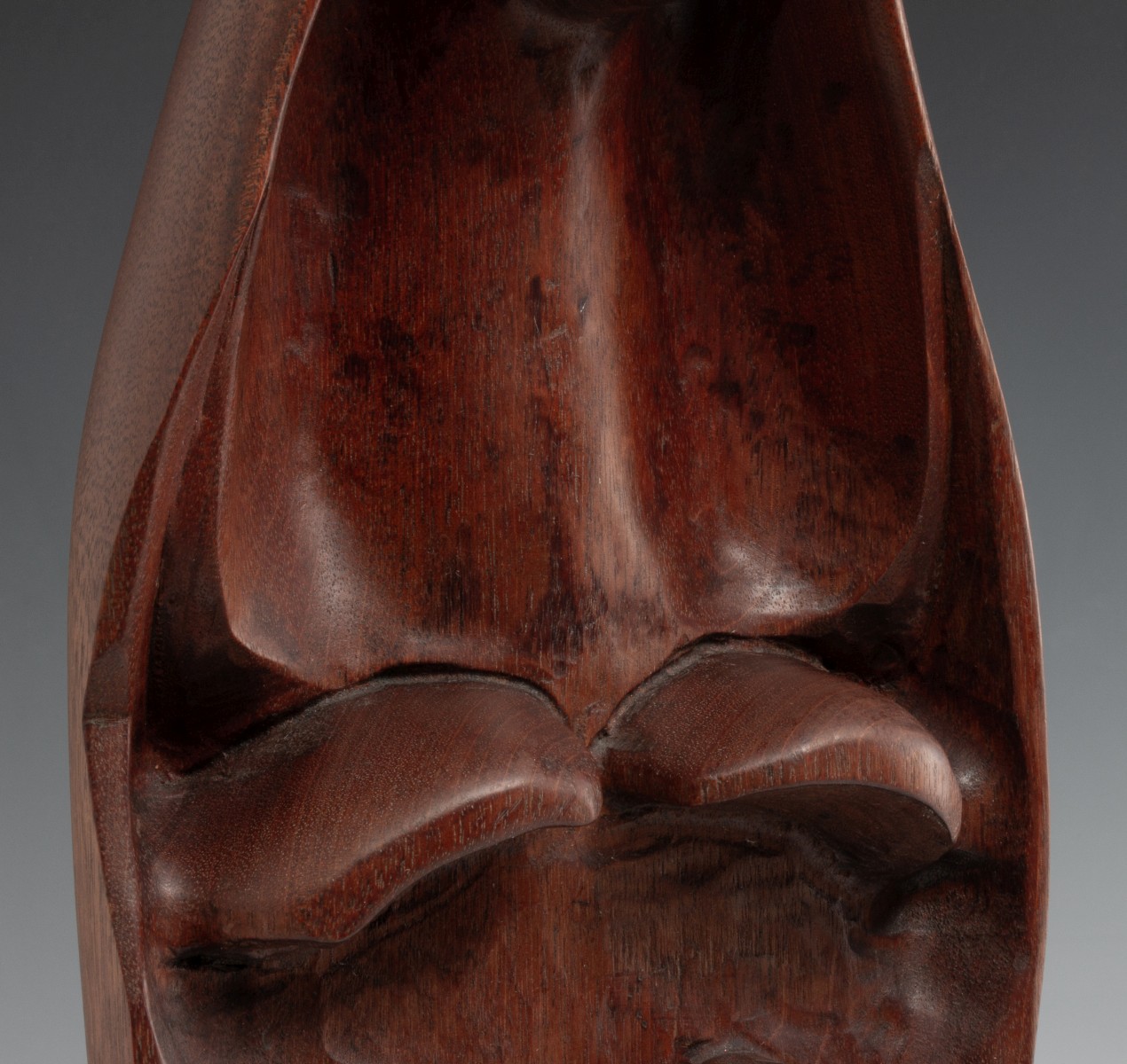 ADOLPH KLUGMAN ( 1924-2011) CARVED WOOD SCULPTURE