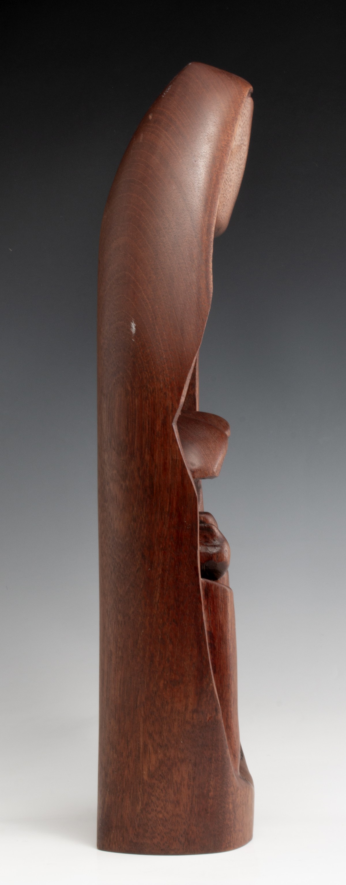 ADOLPH KLUGMAN ( 1924-2011) CARVED WOOD SCULPTURE