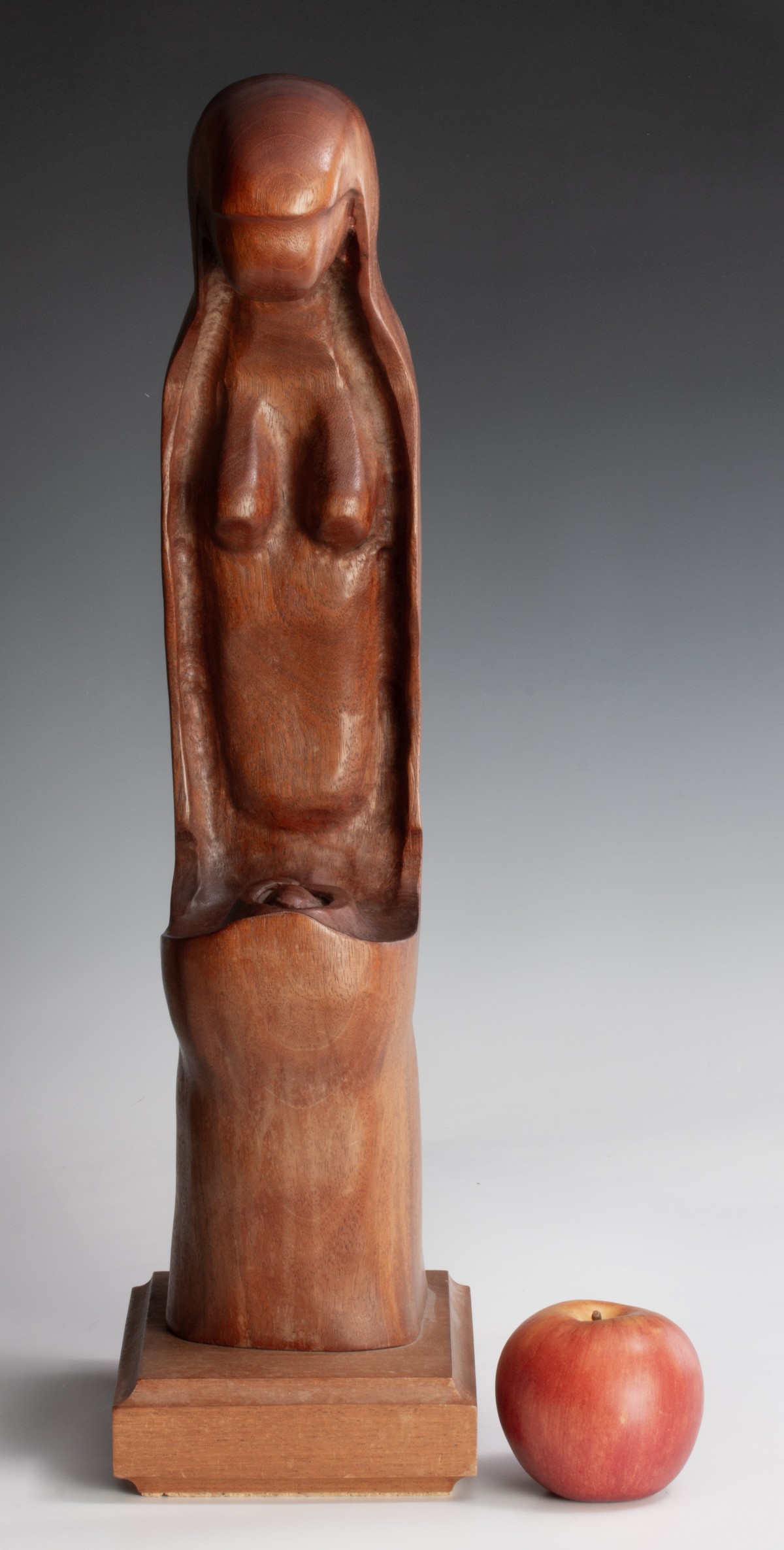 ADOLPH KLUGMAN ( 1924-2011) CARVED WOOD SCULPTURE