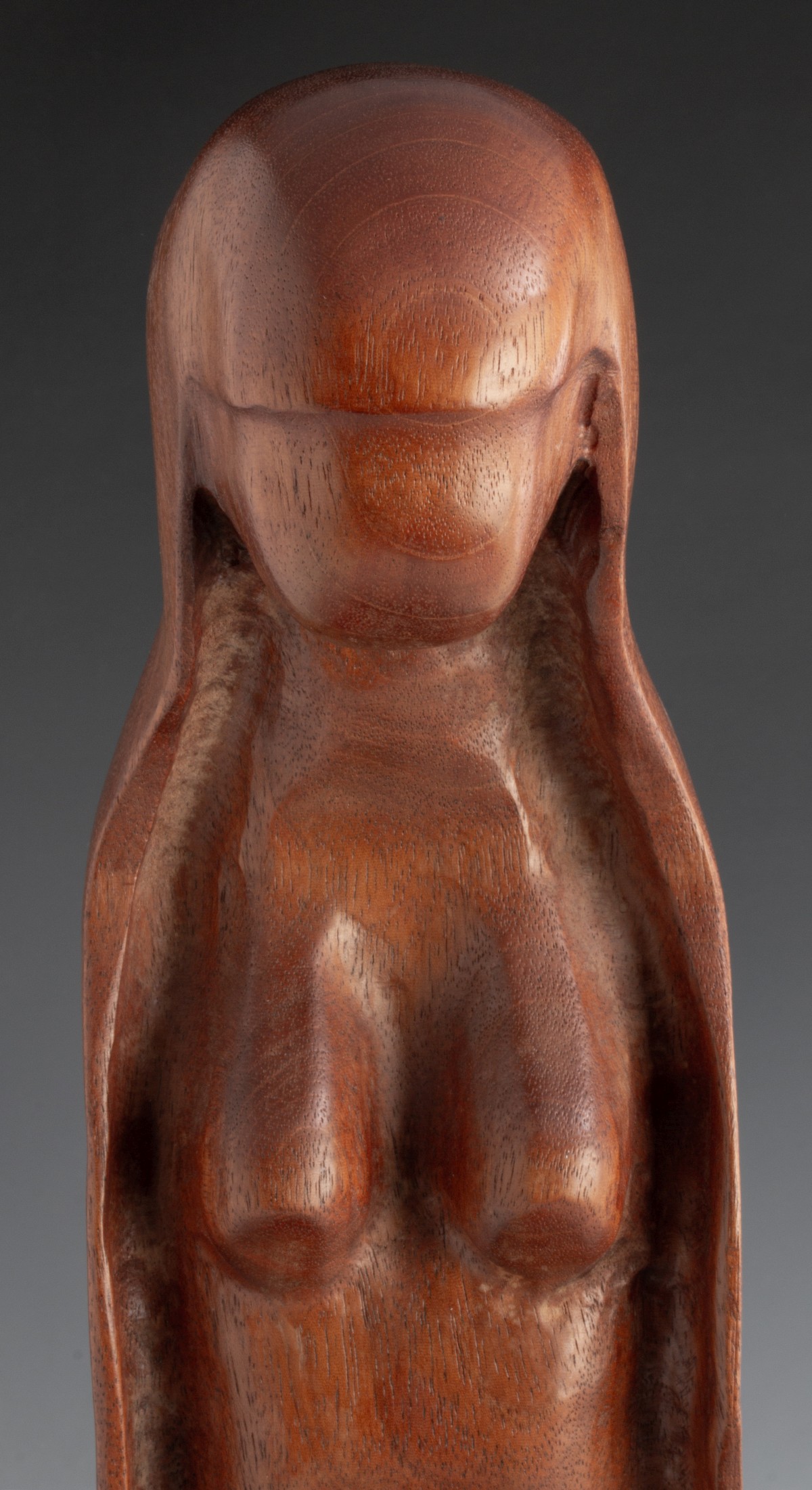 ADOLPH KLUGMAN ( 1924-2011) CARVED WOOD SCULPTURE