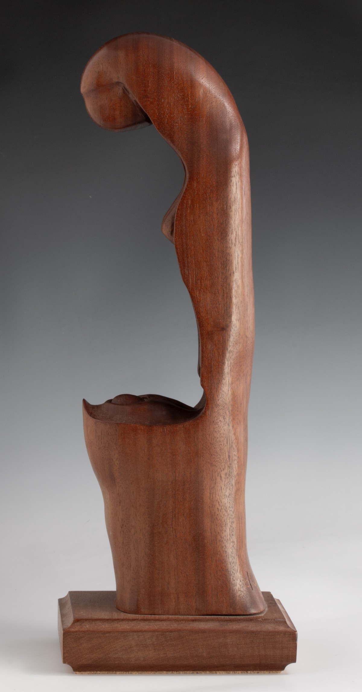 ADOLPH KLUGMAN ( 1924-2011) CARVED WOOD SCULPTURE
