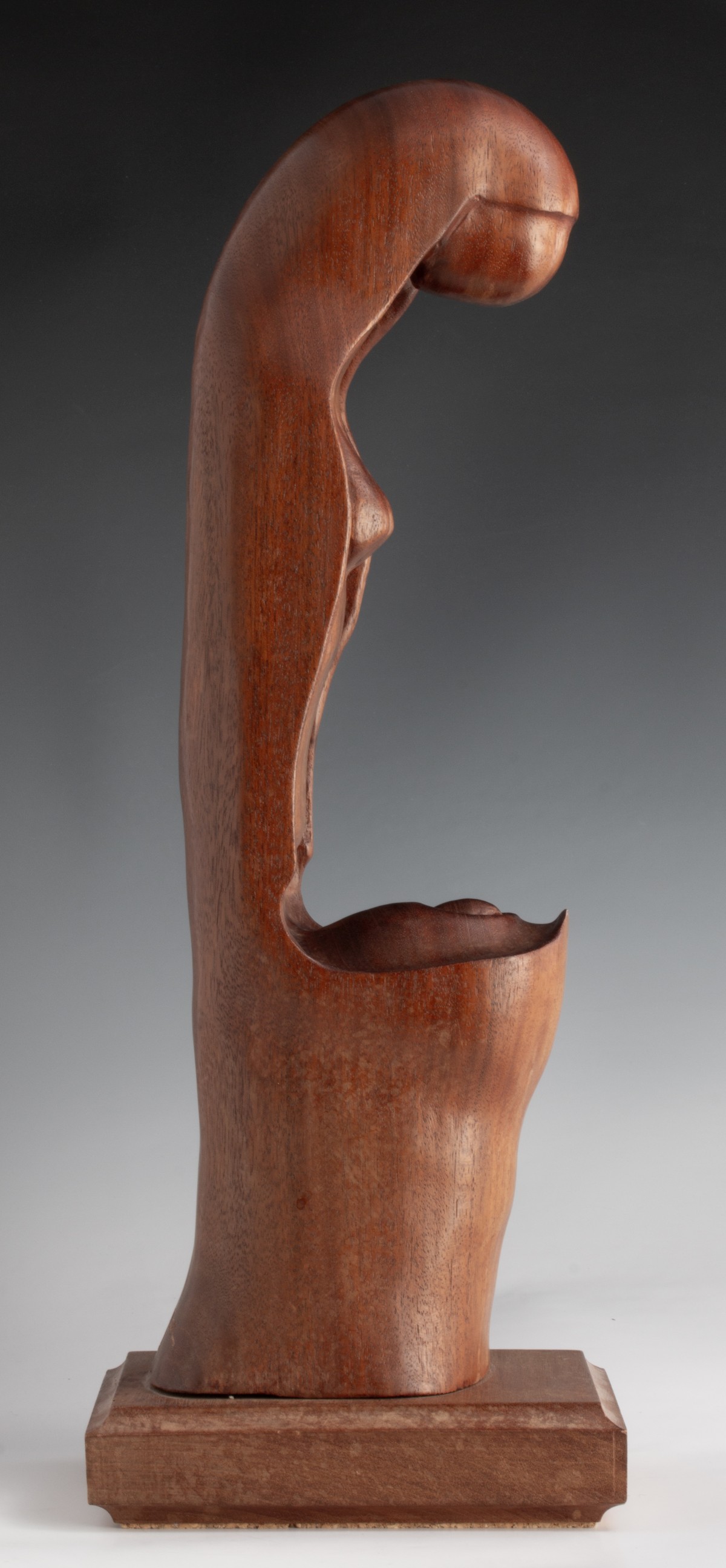ADOLPH KLUGMAN ( 1924-2011) CARVED WOOD SCULPTURE