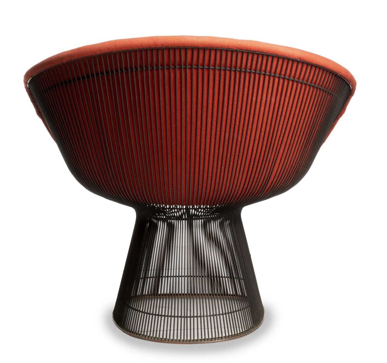 WARREN PLATNER LOUNGE CHAIR AND TABLE FOR KNOLL