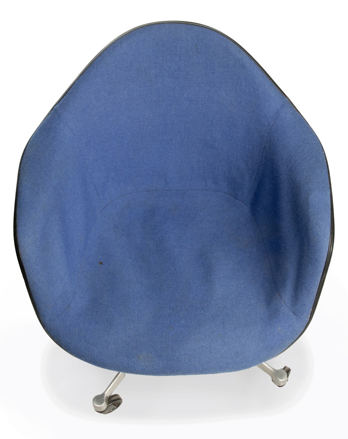 PAIR EAMES FOR HERMAN MILLER SHELL ARM CHAIRS