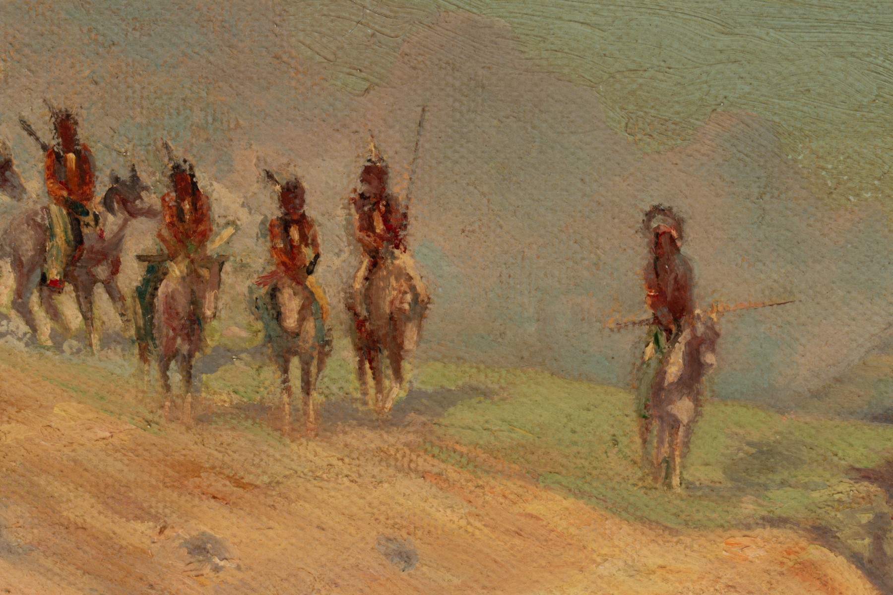 ALBERT TILBURNE (1887-1965) OIL ON CANVAS