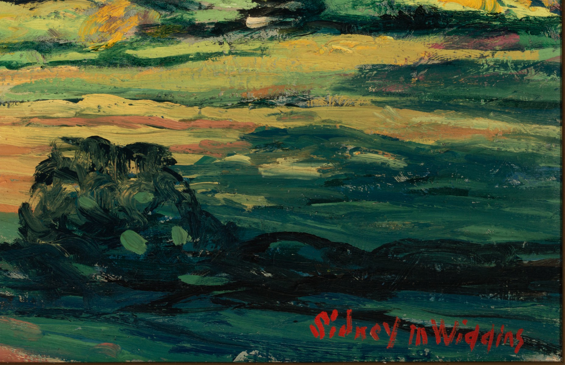 SIDNEY WIGGINS (1881-1940) OIL ON CANVAS