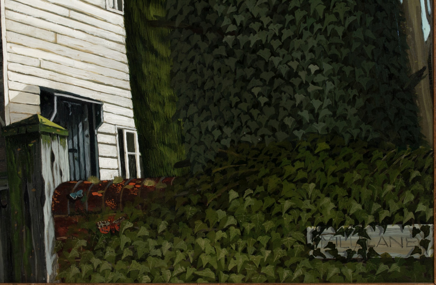 AN ACCOMPLISHED OIL ON BOARD SIGNED MIKE MILLER