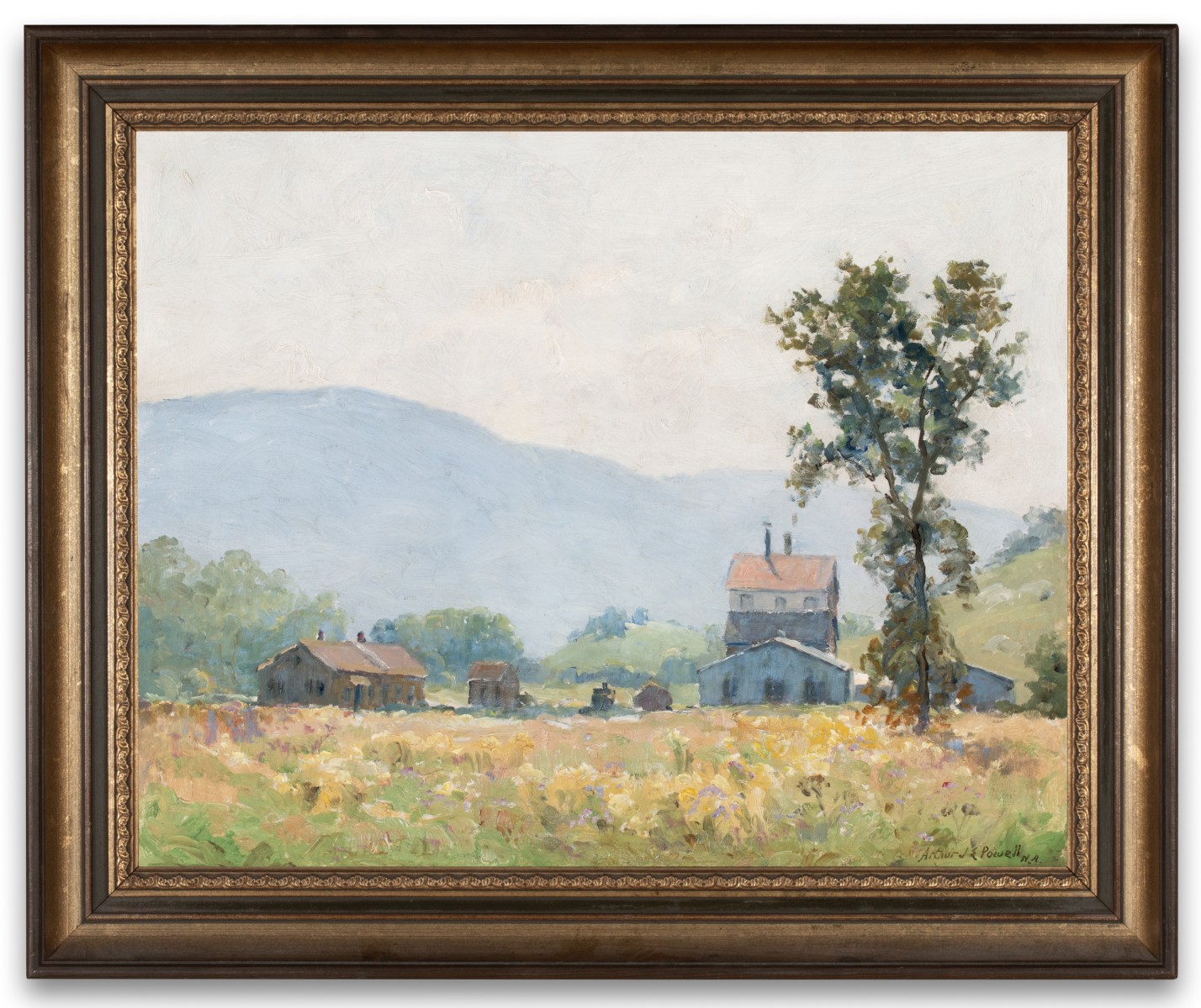 ARTHUR POWELL (1864-1956) OIL ON MASONITE