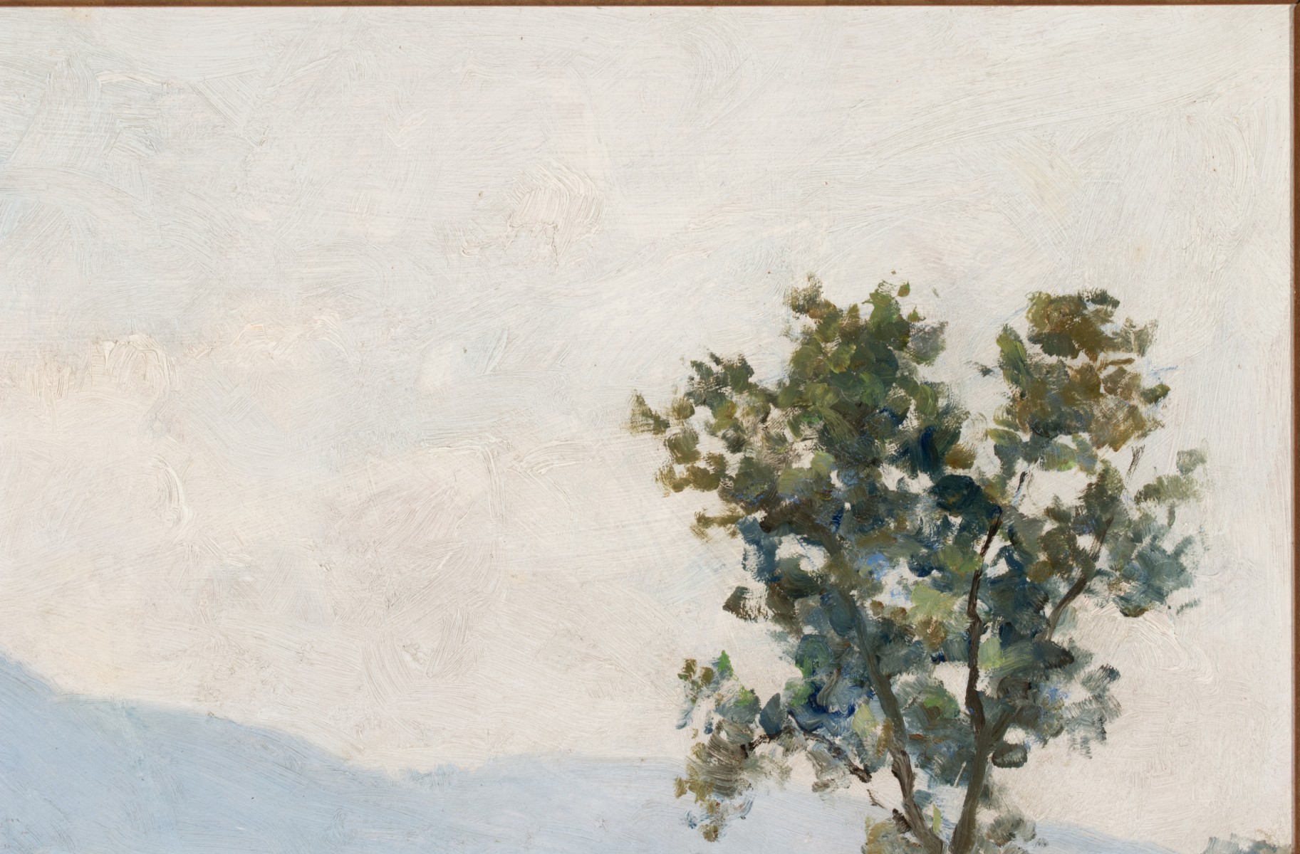 ARTHUR POWELL (1864-1956) OIL ON MASONITE