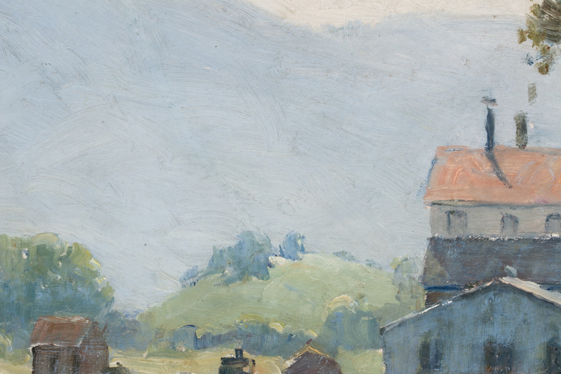 ARTHUR POWELL (1864-1956) OIL ON MASONITE