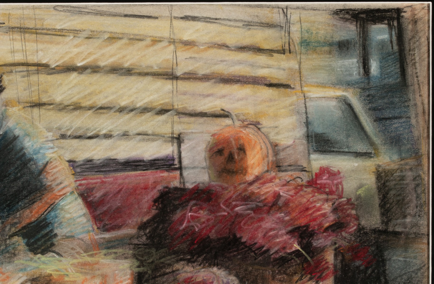 SANDRA MCALLISTER (LATE 20TH C.) 1978 OIL PASTEL