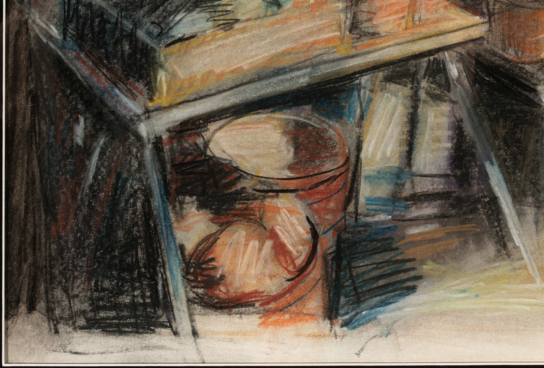 SANDRA MCALLISTER (LATE 20TH C.) 1978 OIL PASTEL